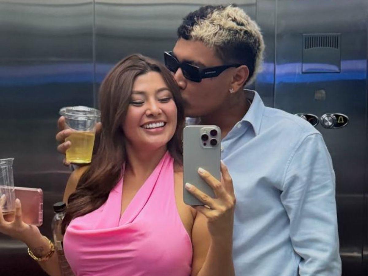 ¿Cigüeña en camino? Captan a Milagro Flores y Supremo comprando ropa de bebé