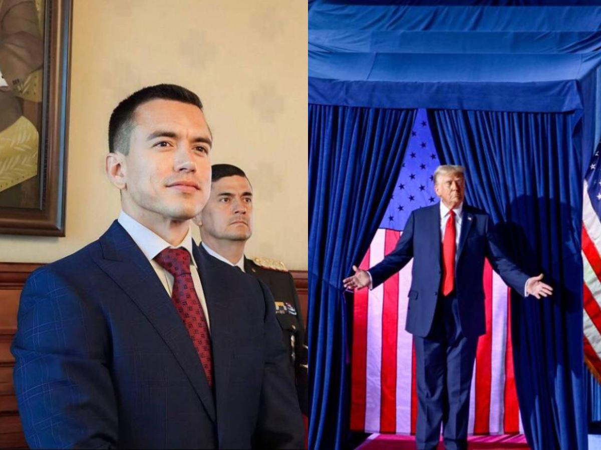 Presidente de Ecuador felicita a Trump y destaca el futuro del continente tras su triunfo