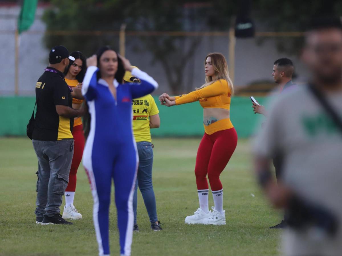 Choloma vs Olimpia: Las mujeres más hermosas del partido; Ana sorprendió