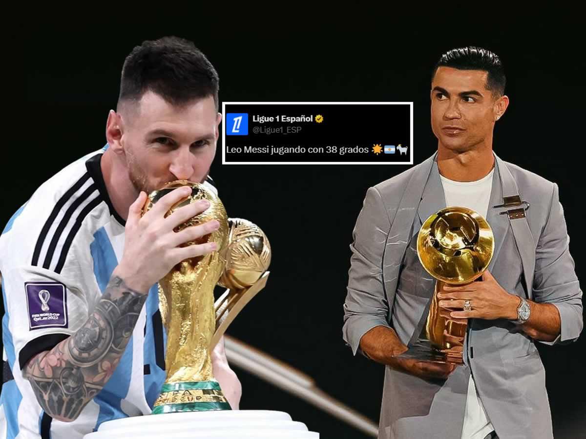 La Ligue 1 de Francia responde a Cristiano Ronaldo y donde más le duele: ¡Messi de por medio!