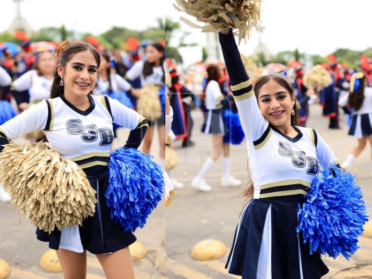 Ellas son las hermosas palillonas y pomponeras del Instituto San Juan Bosco