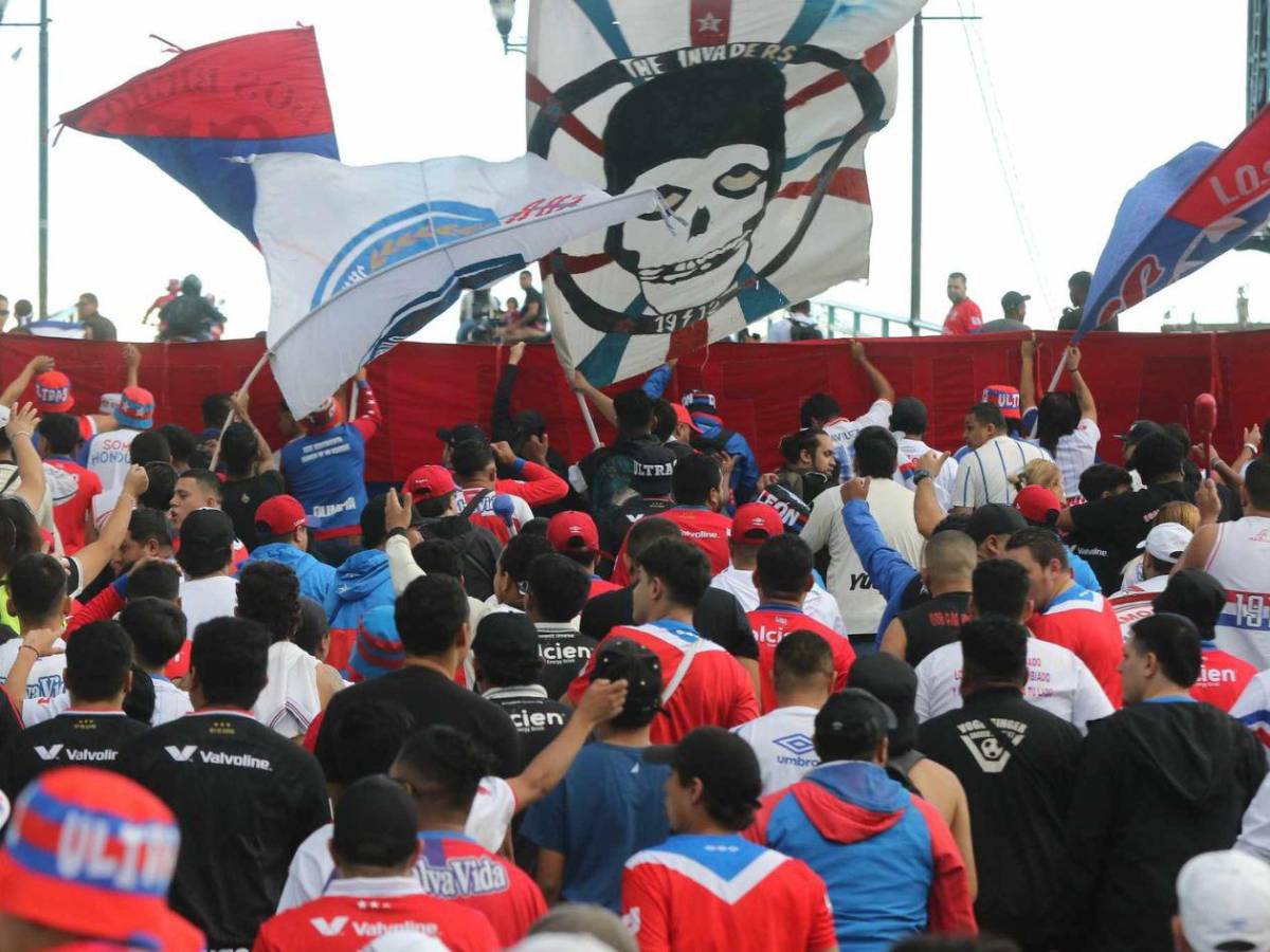 Olimpia genera ambientazo en el Chelato Uclés previo a partido contra Real Estelí