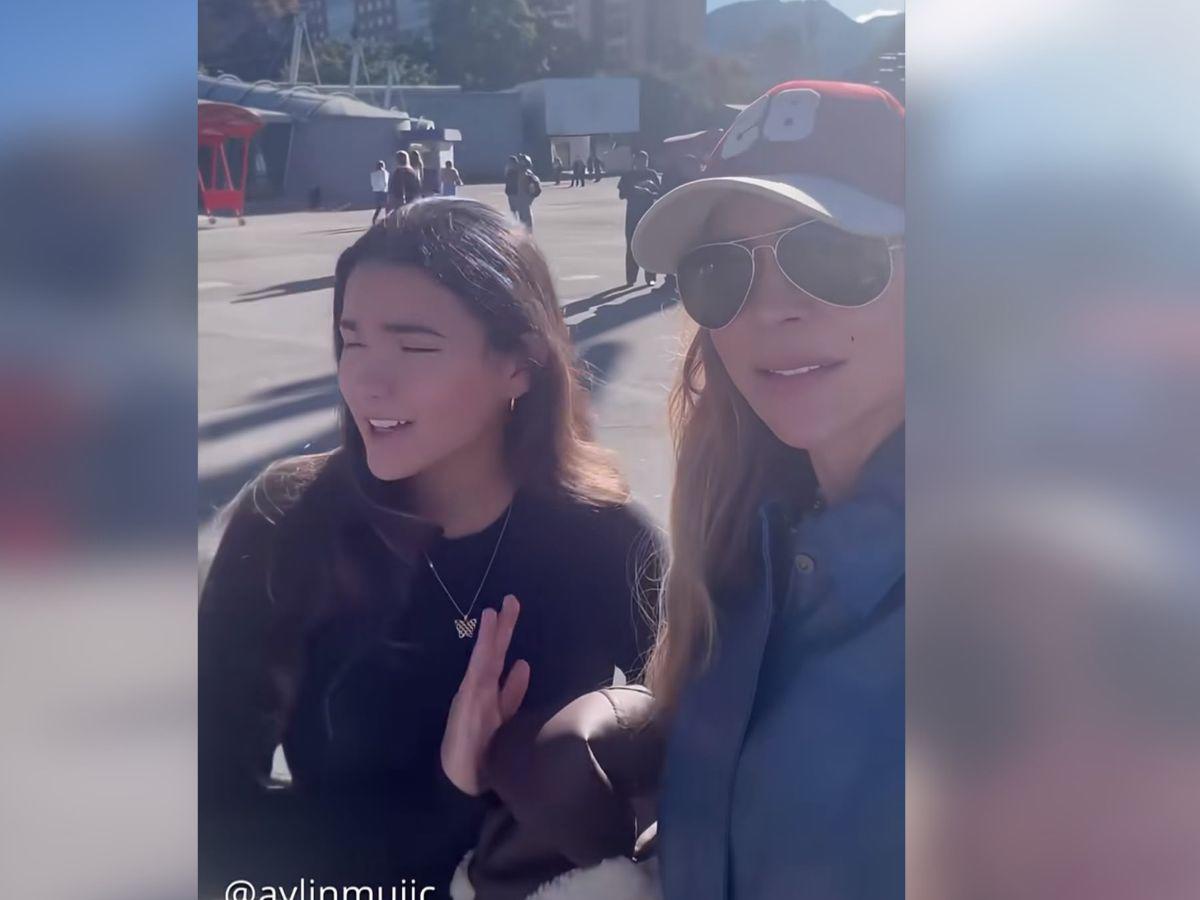 Aylín Mujica y su hija quedaron atrapadas en terremoto en Colombia