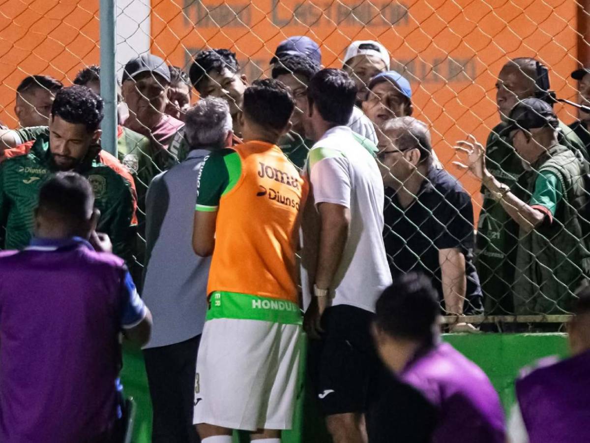 Polémica: Enfrentamiento entre Lavallén y aficionado del Marathón y así terminó todo