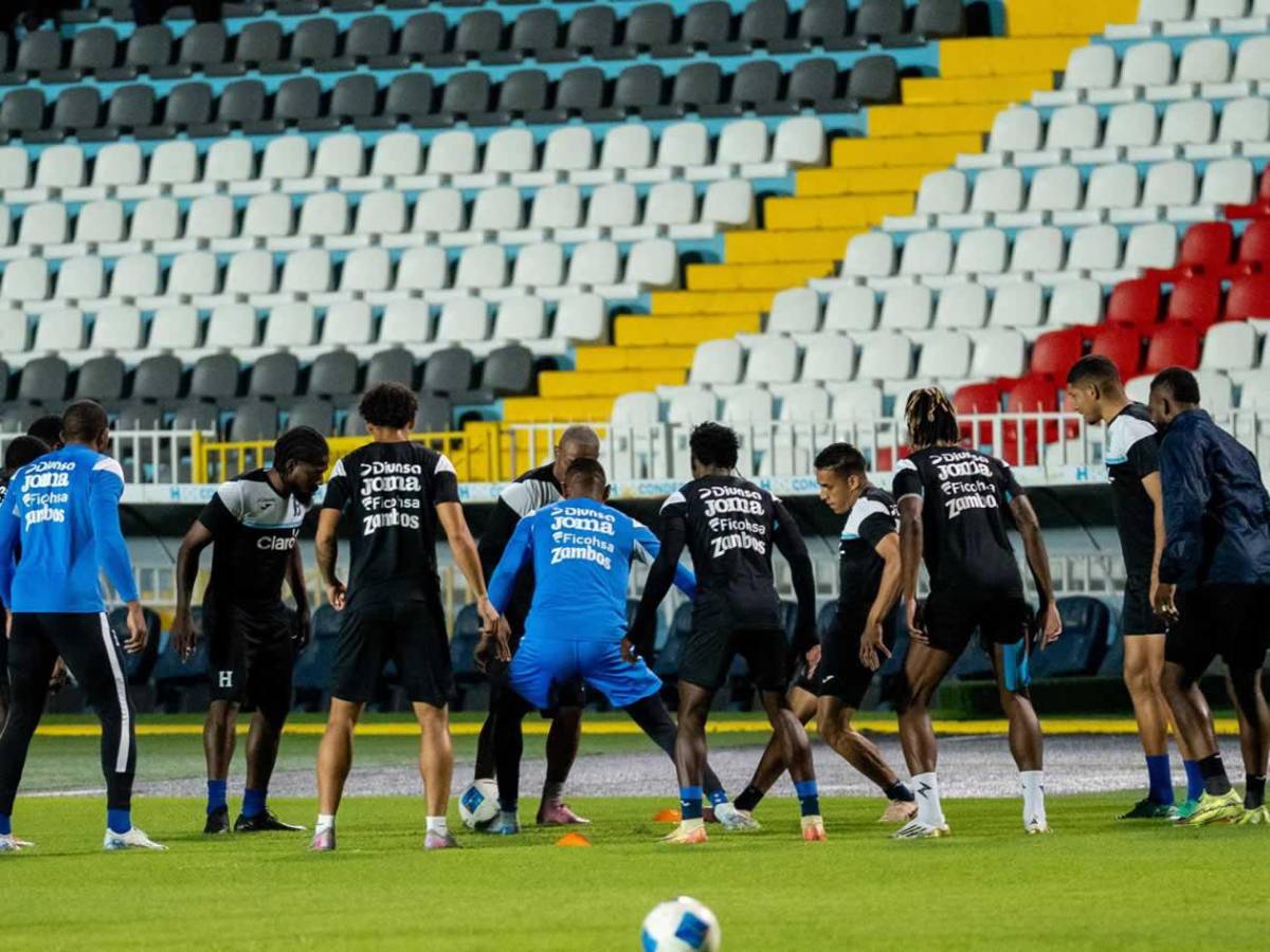 Honduras entrenó pensando en Nicaragua: jugador volvió al Nacional y uno se salvó de ser rapado