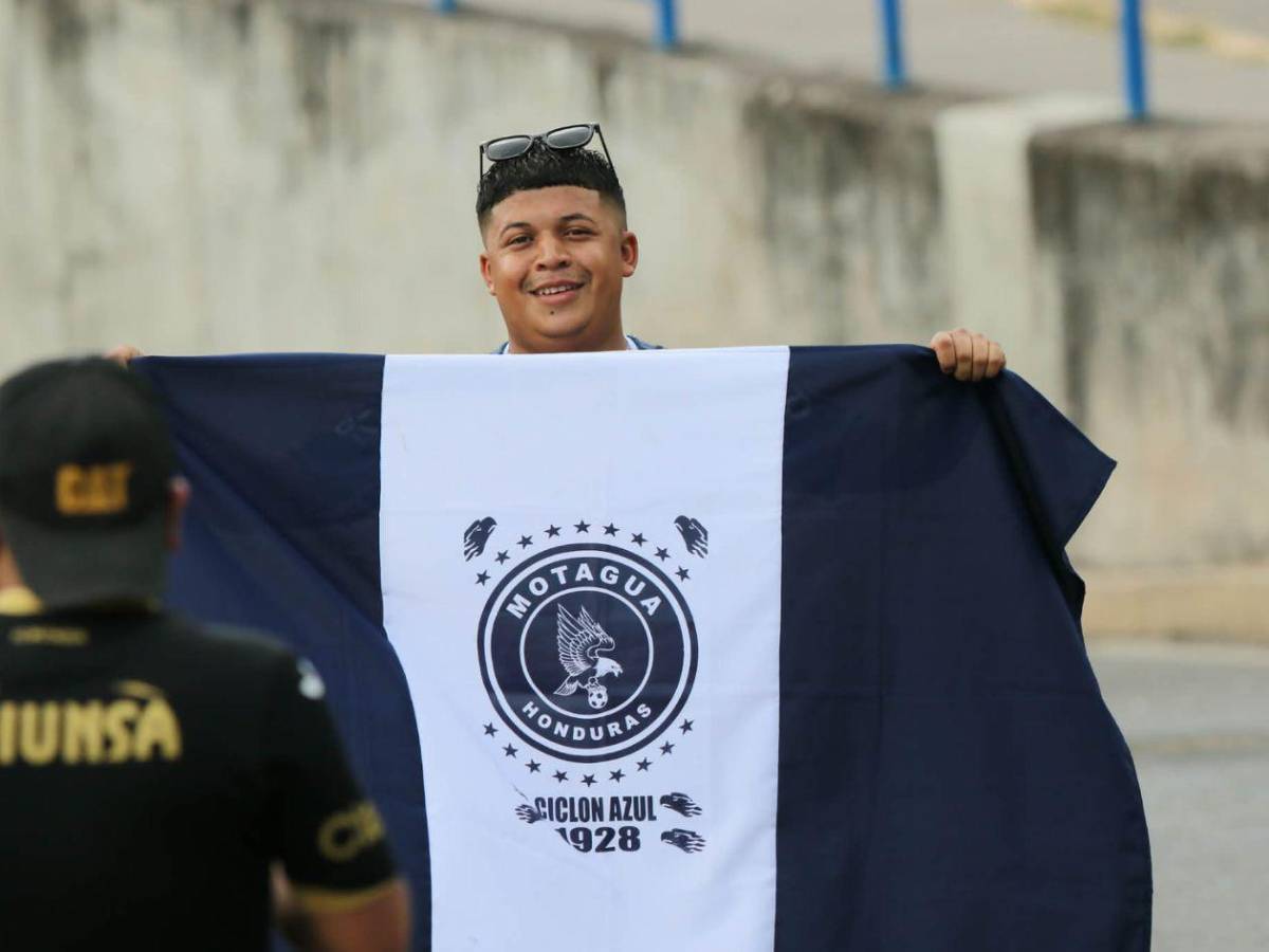Motagua-Marathón: Beso de famosa periodista y ambientazo previo a la Gran Final
