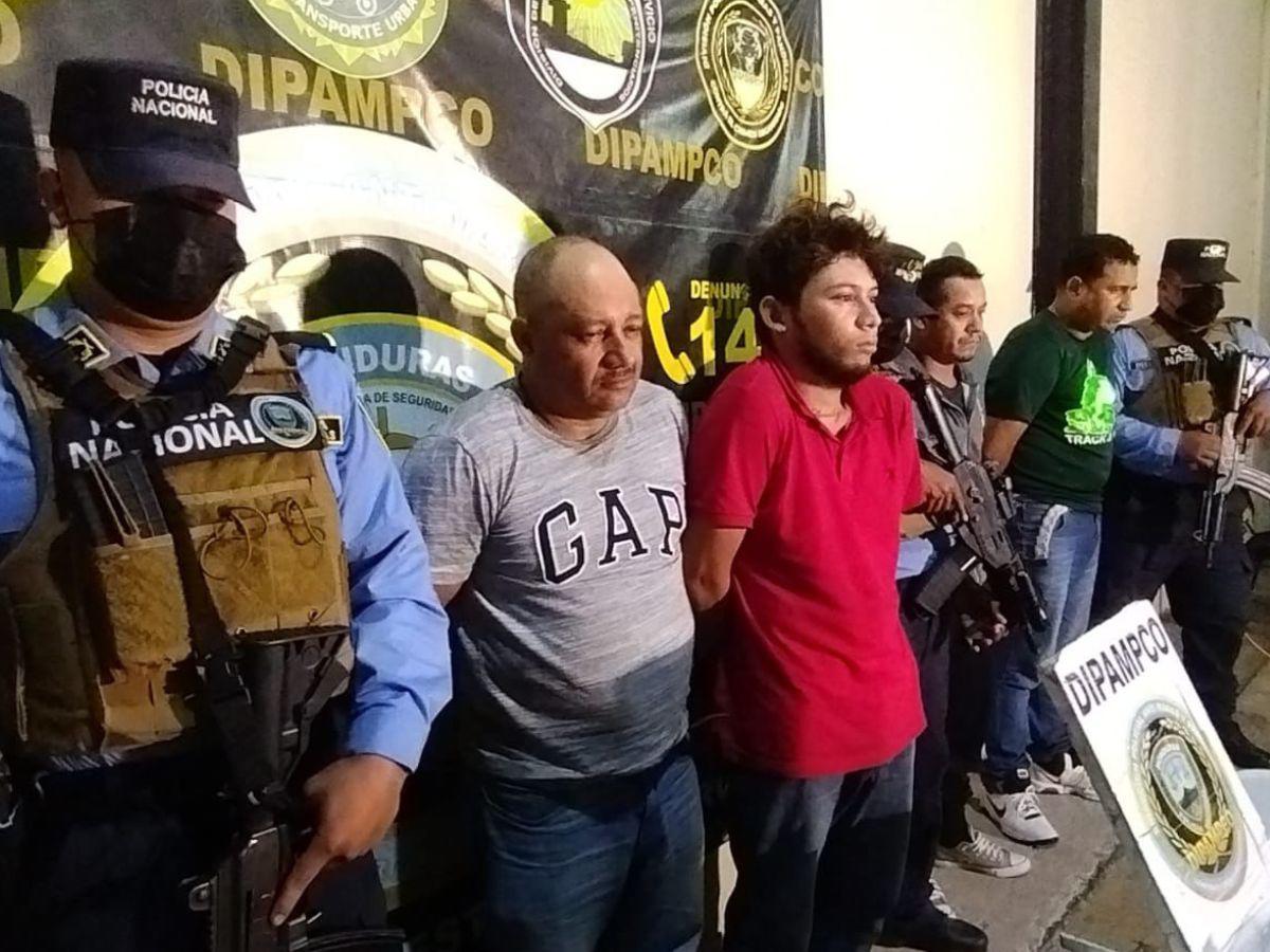 Capturan a banda “Los Chirizos”, acusados de extorsiones y homicidios en Tegucigalpa y SPS