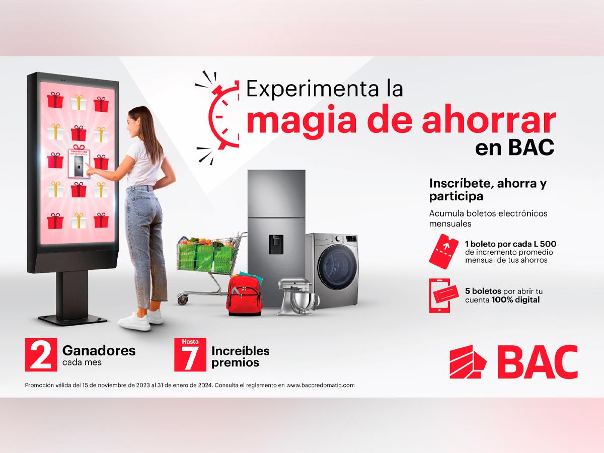 Experimenta la Magia de Ahorrar en BAC y gana fabulosos premios