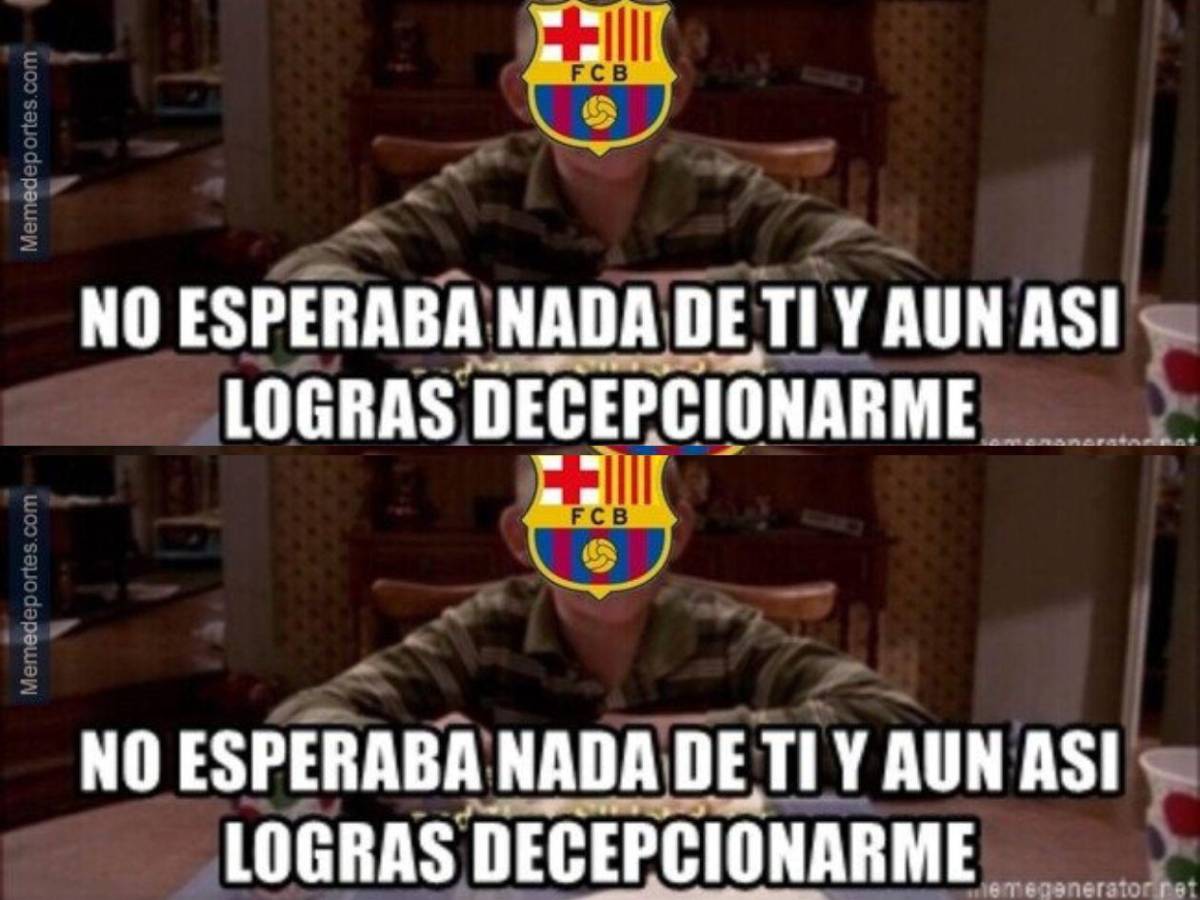 Los memes hacen pedazos al Barcelona tras perder ante la Real Sociedad en LaLiga