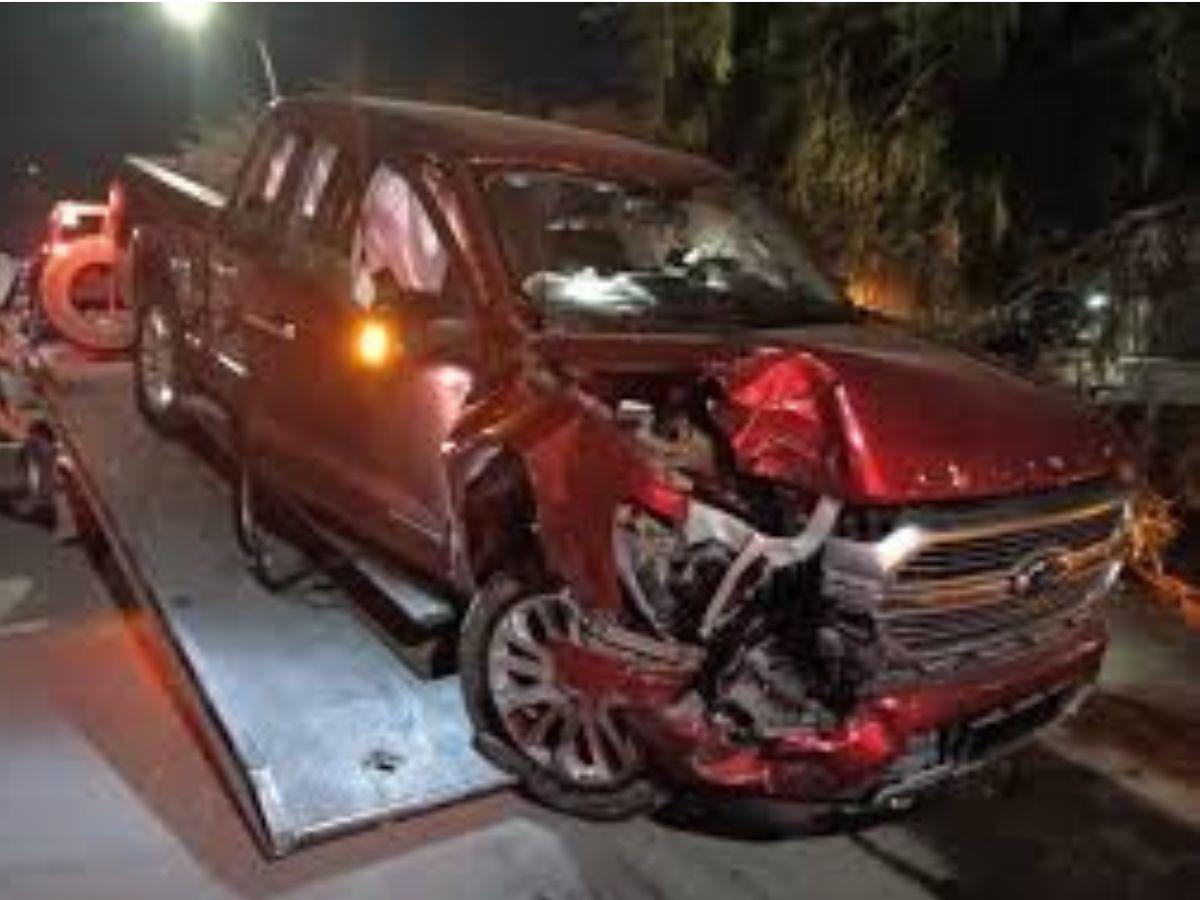 Paolita Suárez de Las Perdidas sufre aparatoso accidente automovilístico