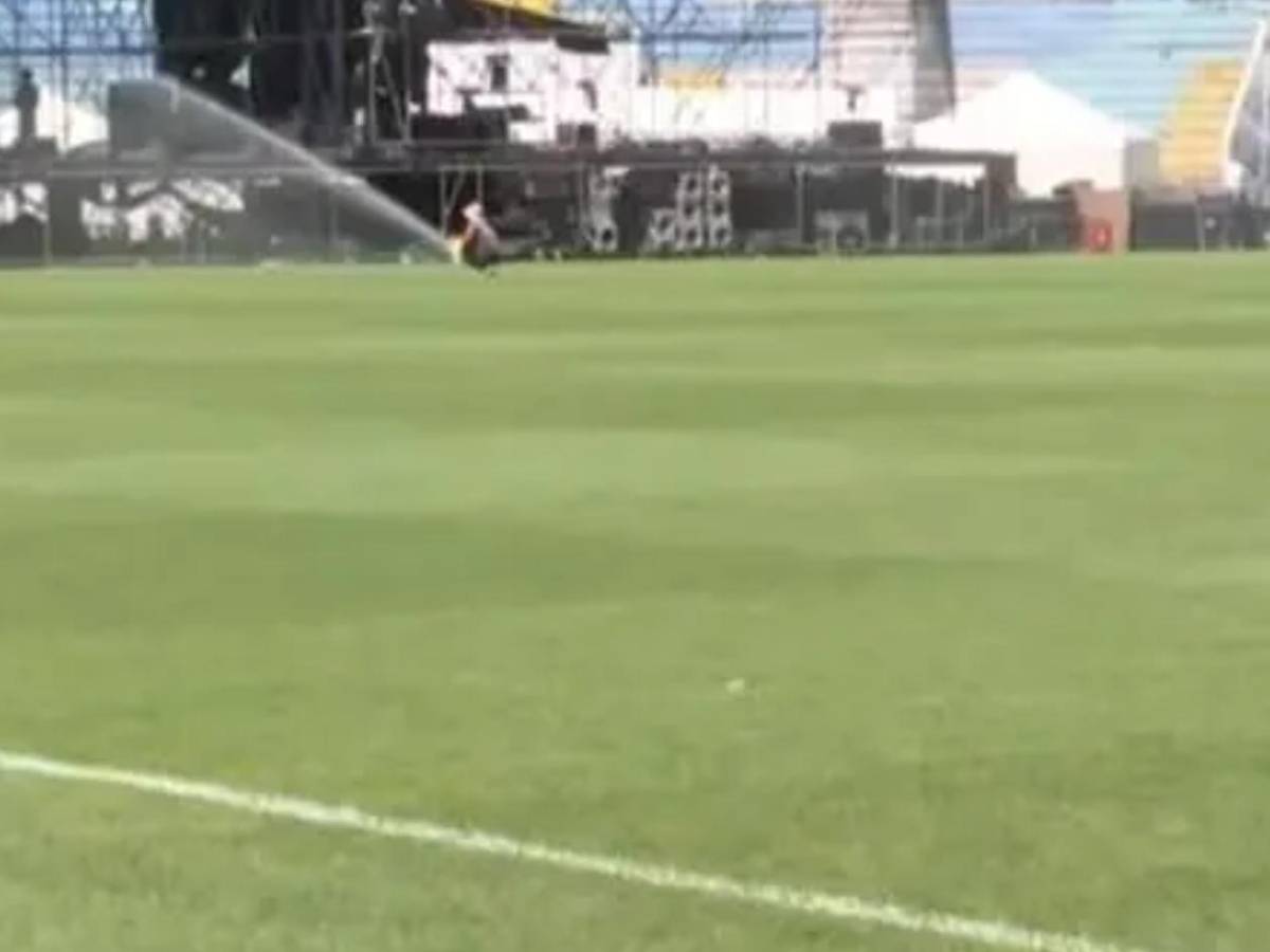 Fotos: Así quedó la grama del Estadio Nacional tras concierto del Grupo Firme