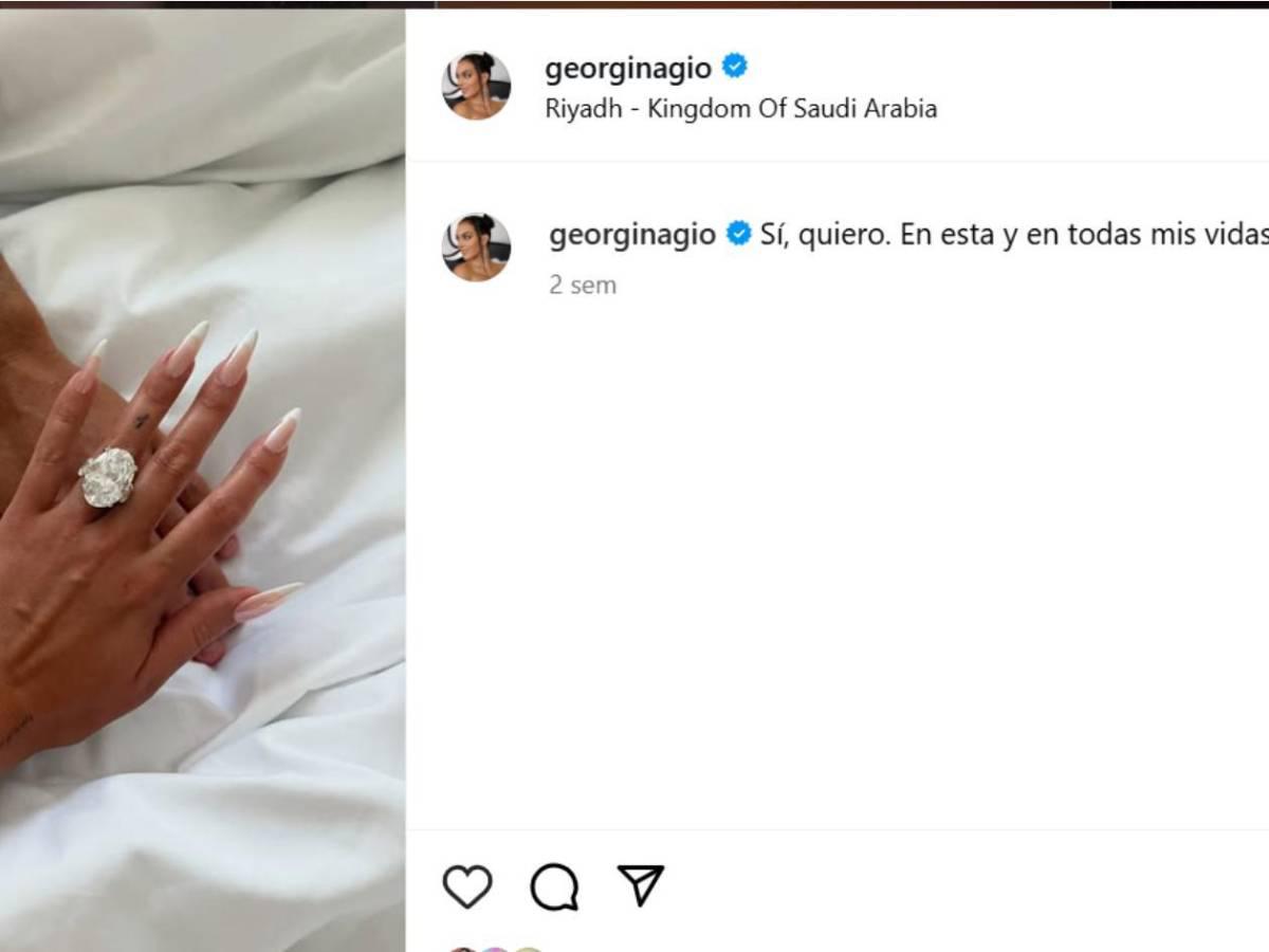 ¿Georgina y Cristiano Ronaldo ya se casaron? Revelan increíble detalle