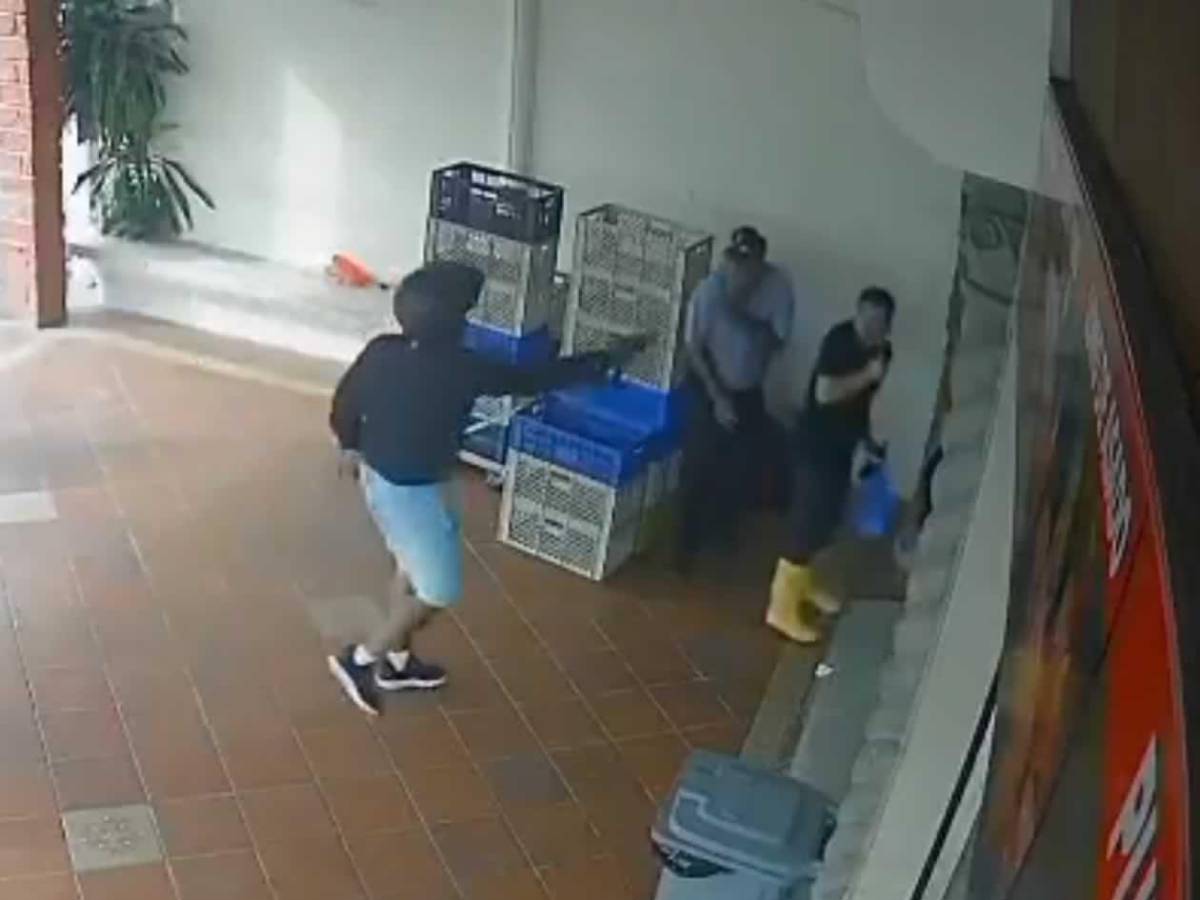 Imágenes sensibles: así mataron al futbolista del Barcelona SC y un detenido