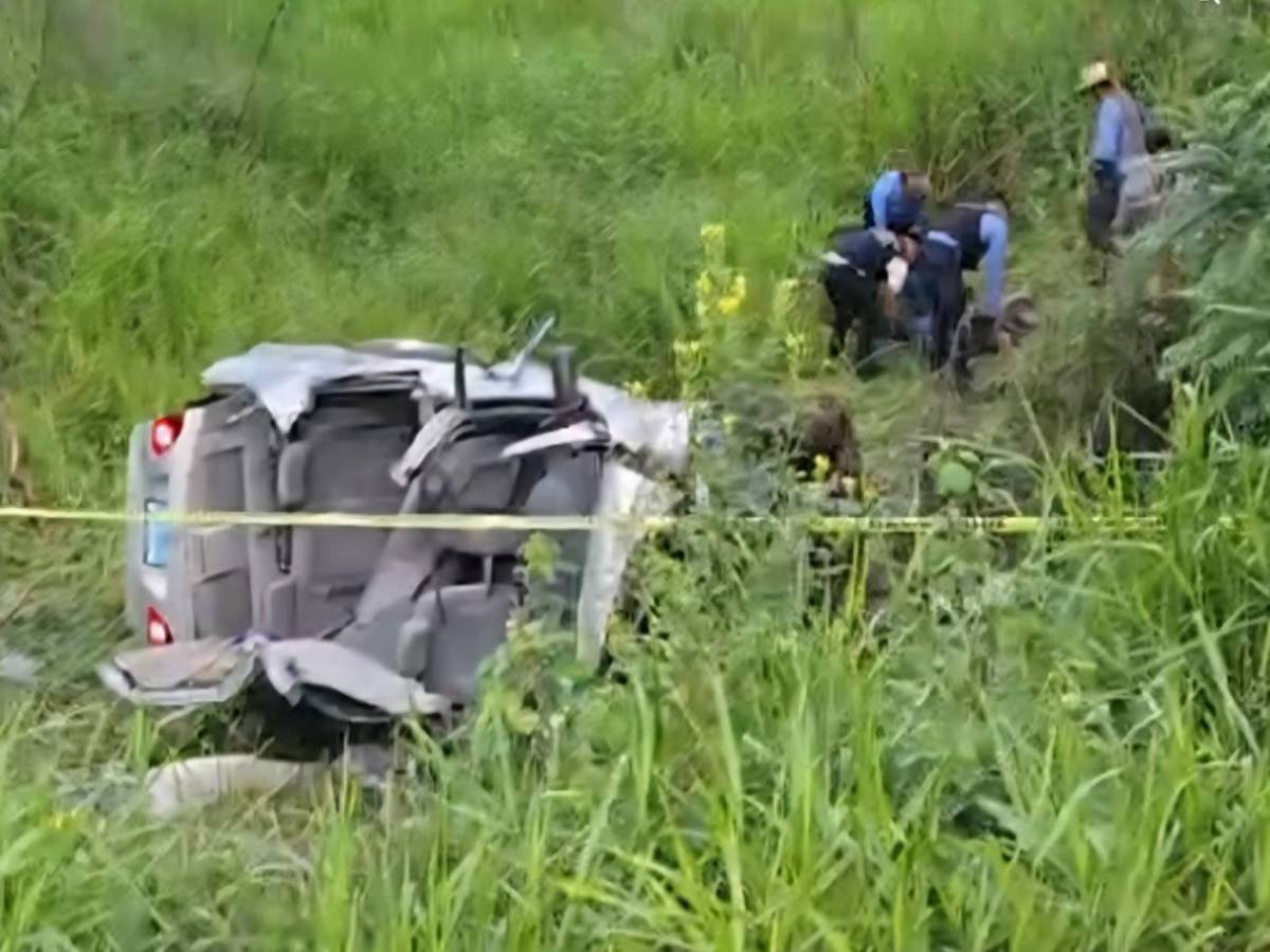 Accidente en Santa Bárbara: menor herida salió del vehículo y caminó varios metros en busca de ayuda