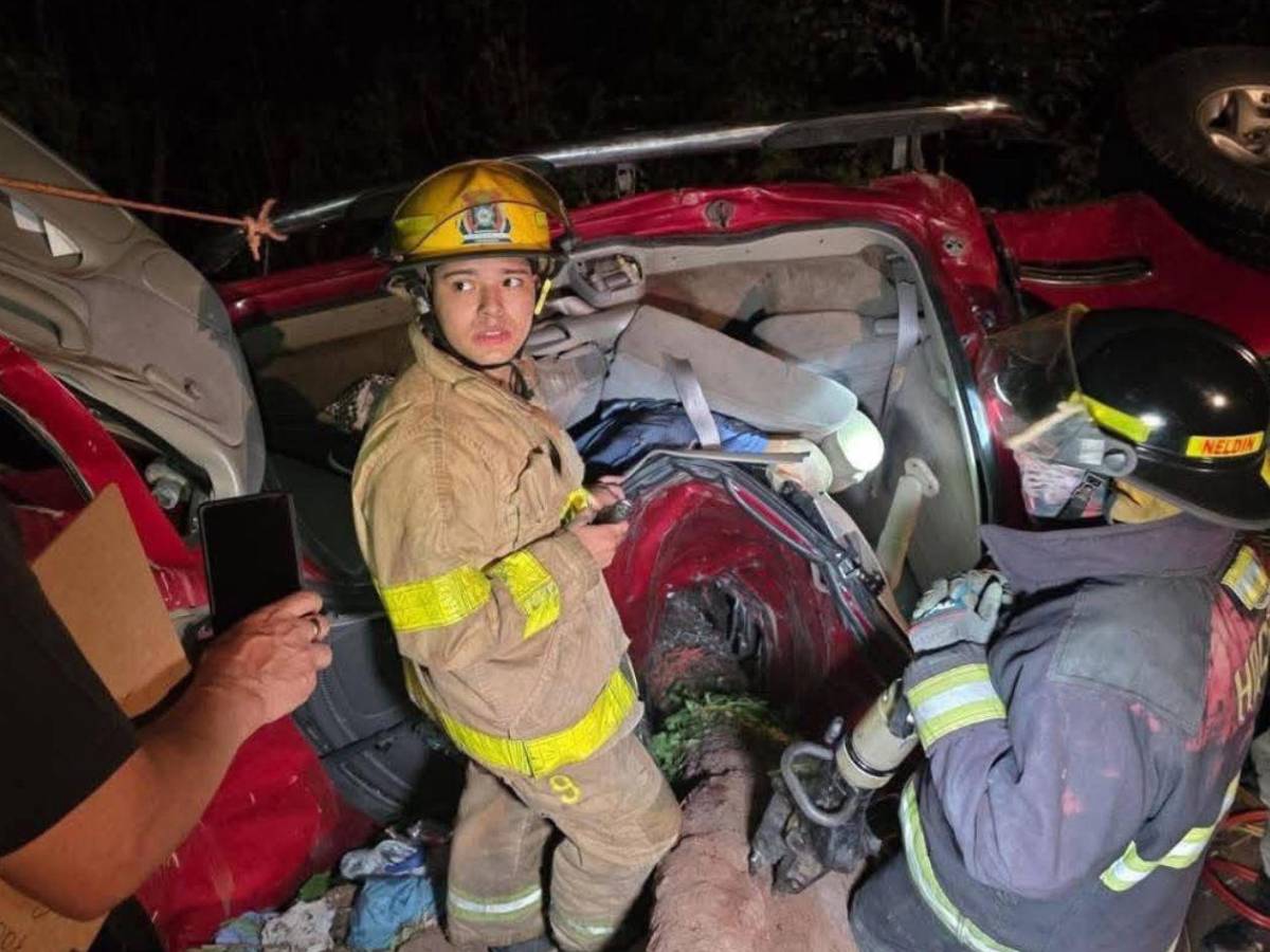 Trágico final: rostros de las víctimas del accidente en la carretera a Olancho