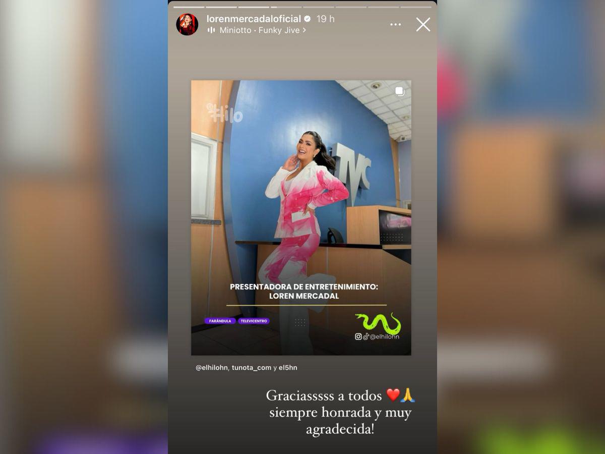 Loren Mercadal reacciona a su premio Extra: ¿respondió a Milagro Flores?