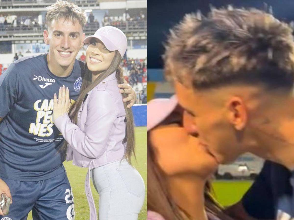 Novia de futbolista extranjero de Liga Nacional cautiva con fotos en la playa