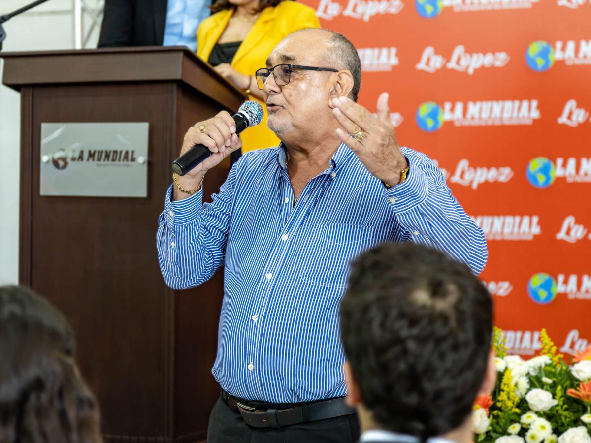 Gustavo Mejía, alcalde de Choloma.