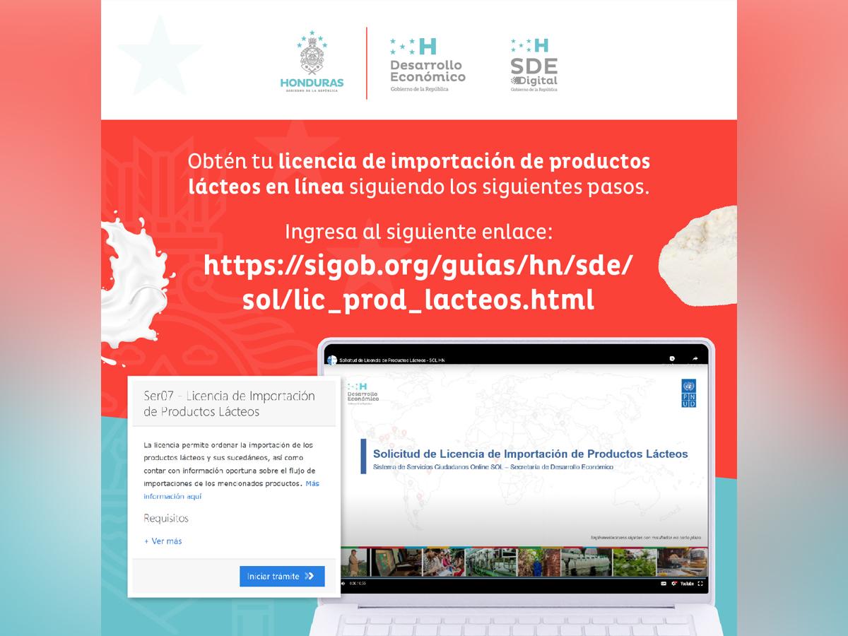 La nueva licencia digital de importación de productos lácteos está equipada con medidas de seguridad avanzadas, como la firma digital y código QR para garantizar la autenticidad de sus documentos.