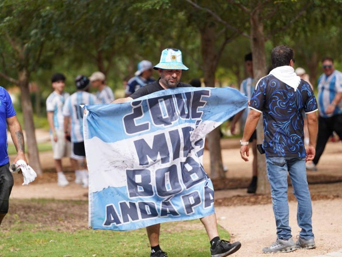 Honduras vs Argentina: ambientazo, locura por Messi y catrachos sorprenden