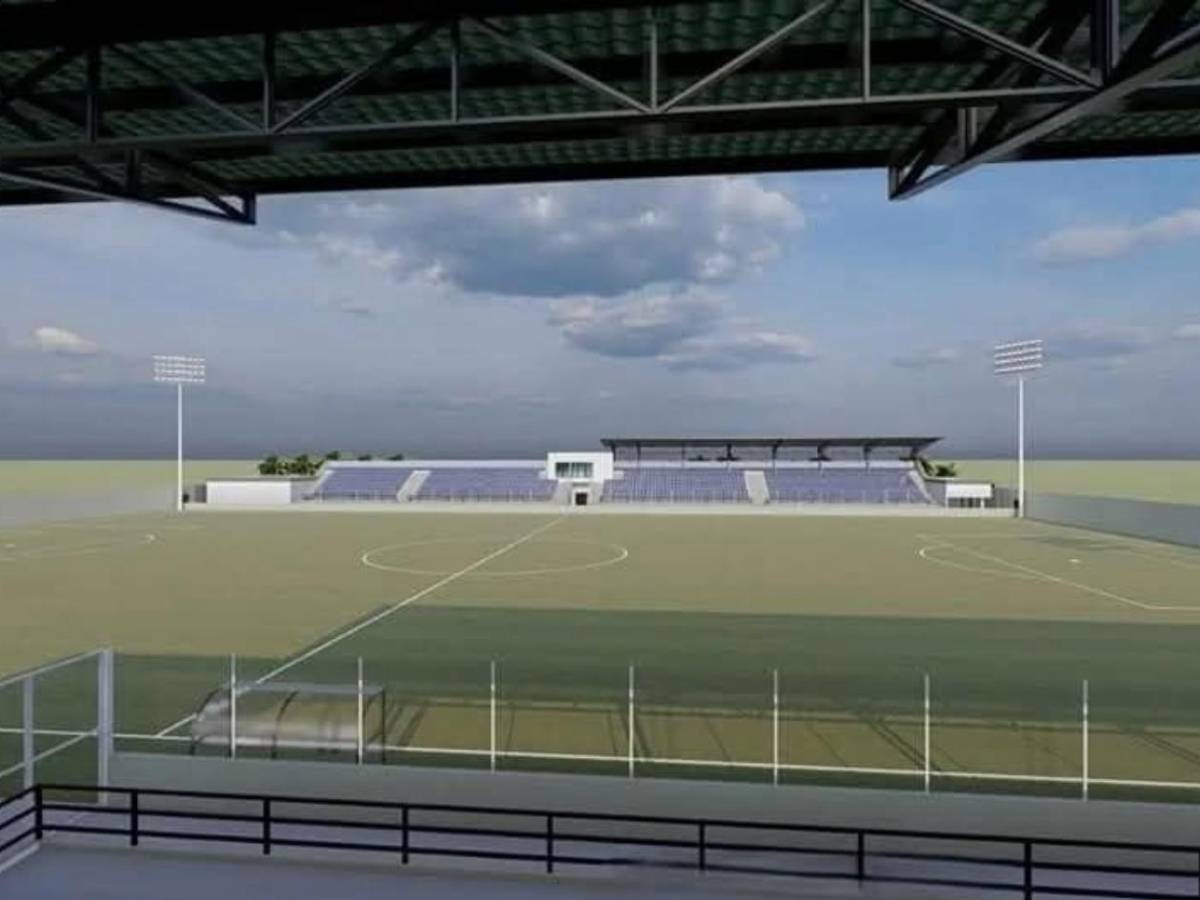 Techado y con butacas: inicia construcción de moderno estadio en Honduras