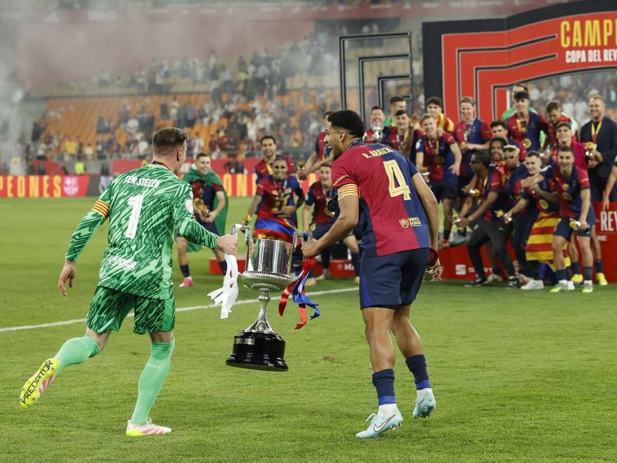 Barcelona festeja la Copa del Rey, show de Lamine Yamal y detallazo al Real Madrid