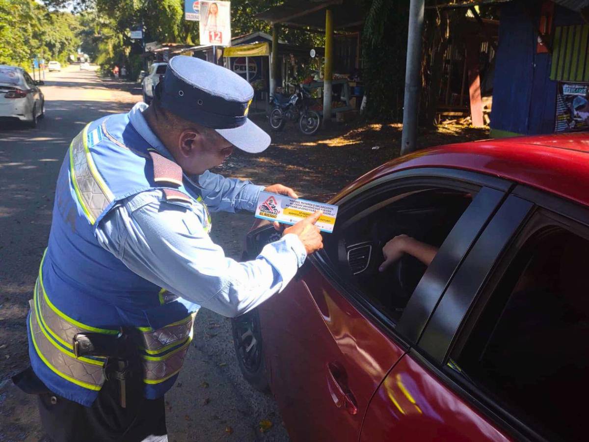 ¿En qué consiste la campaña de prevención de accidentes de tránsito “No corras el riesgo”?