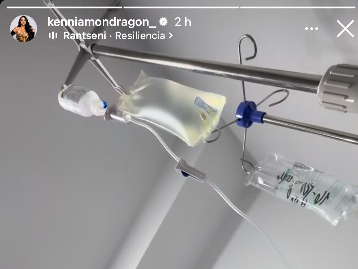 Kennia Mondragón es hospitalizada de emergencia