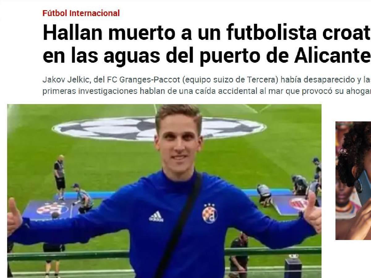 Encuentran muerto a futbolista en Europa: revelan lo que pasó antes