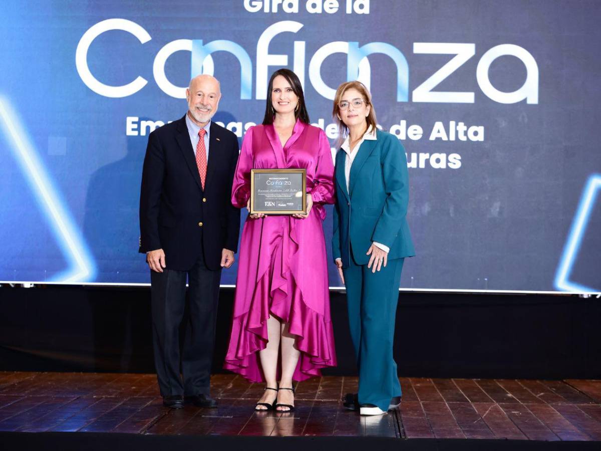 Las empresas y líderes reconocidos con alta confianza en Honduras