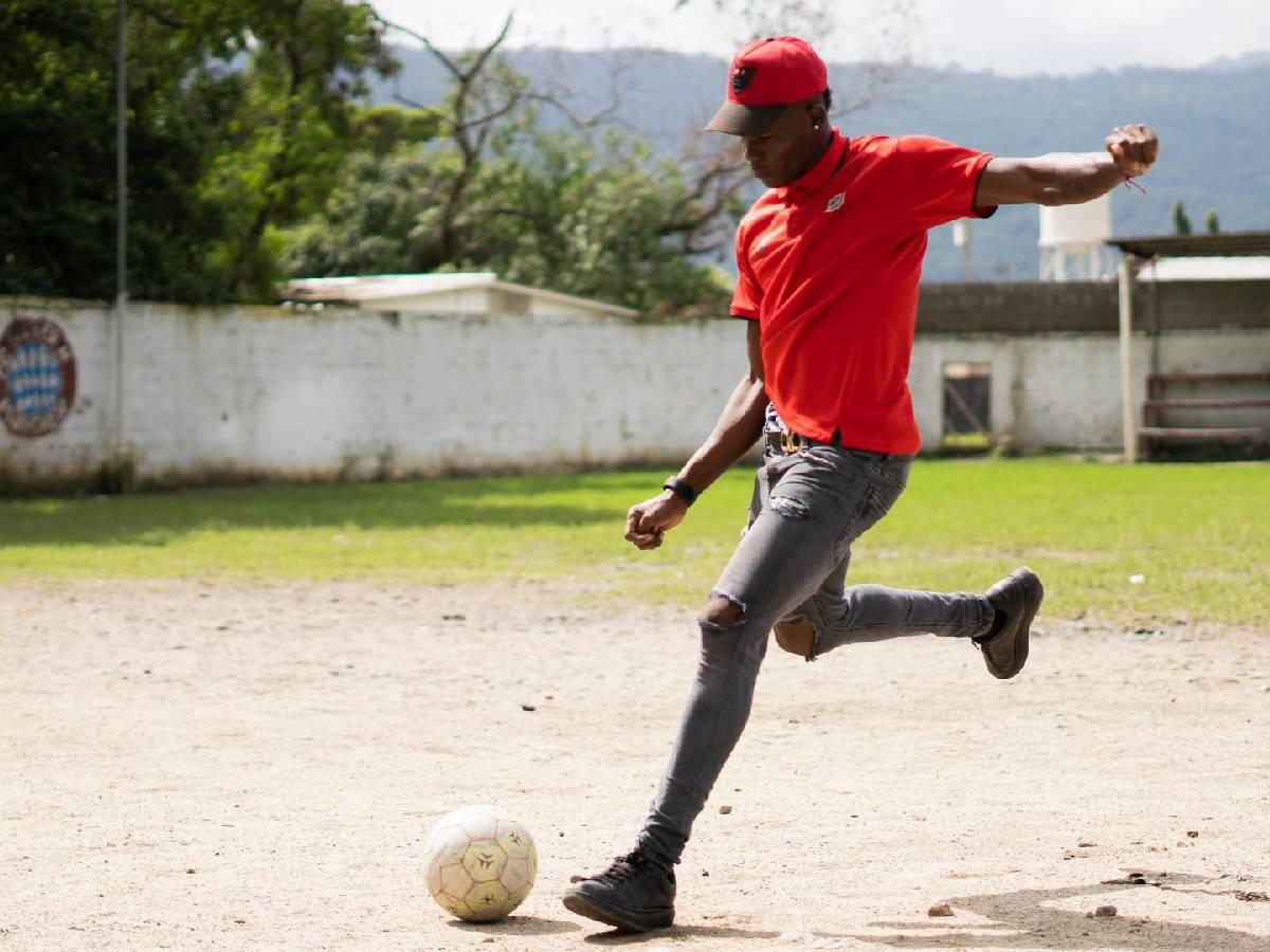 Brayan Castillo lleva 5 goles y una asistencia con el CD Choloma en el presente torneo de la Liga de Ascenso.