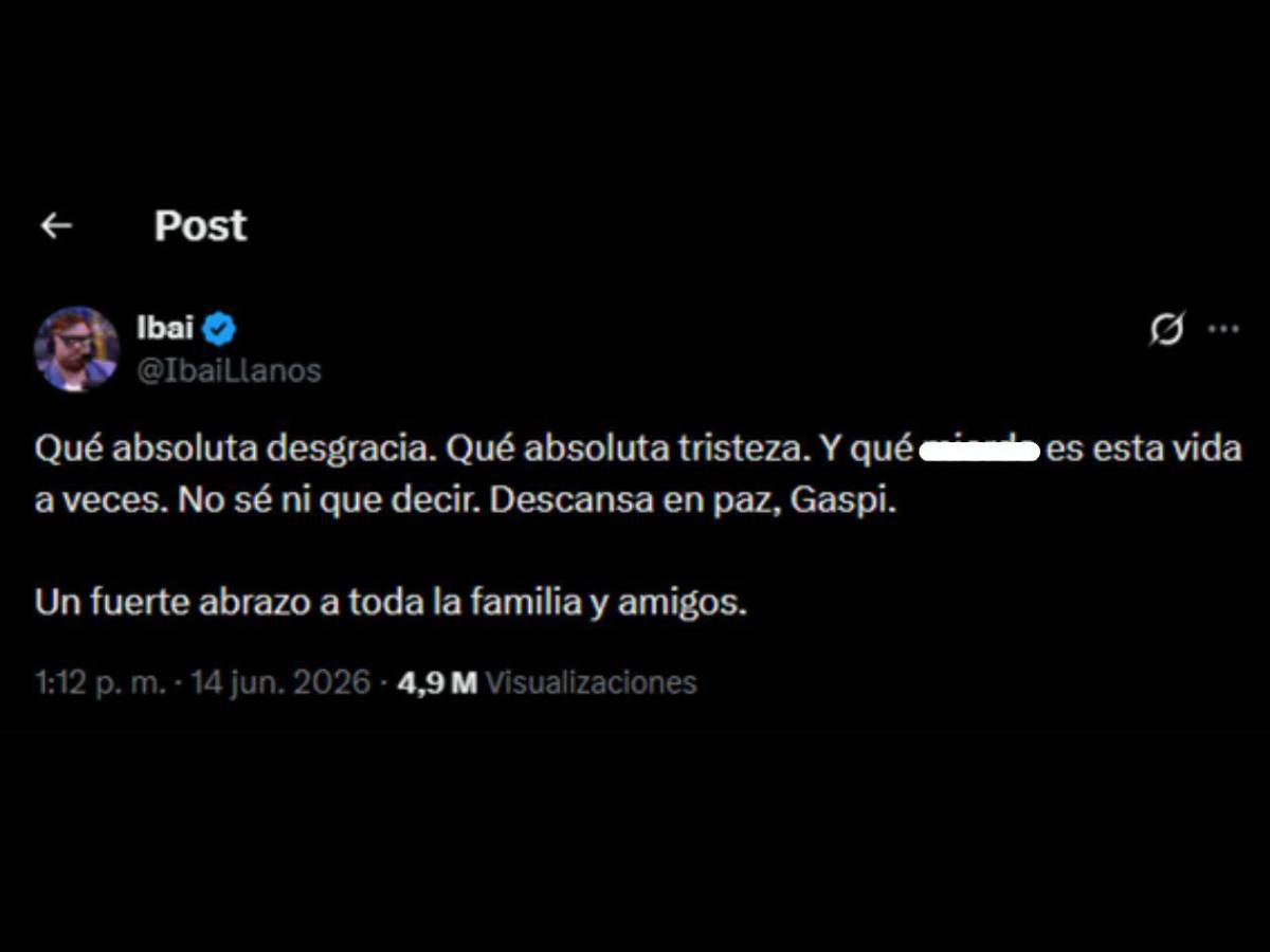 Absoluta desgracia: allegados a Gaspi y Vignale lamentan tragedia aérea en Río de Janeiro