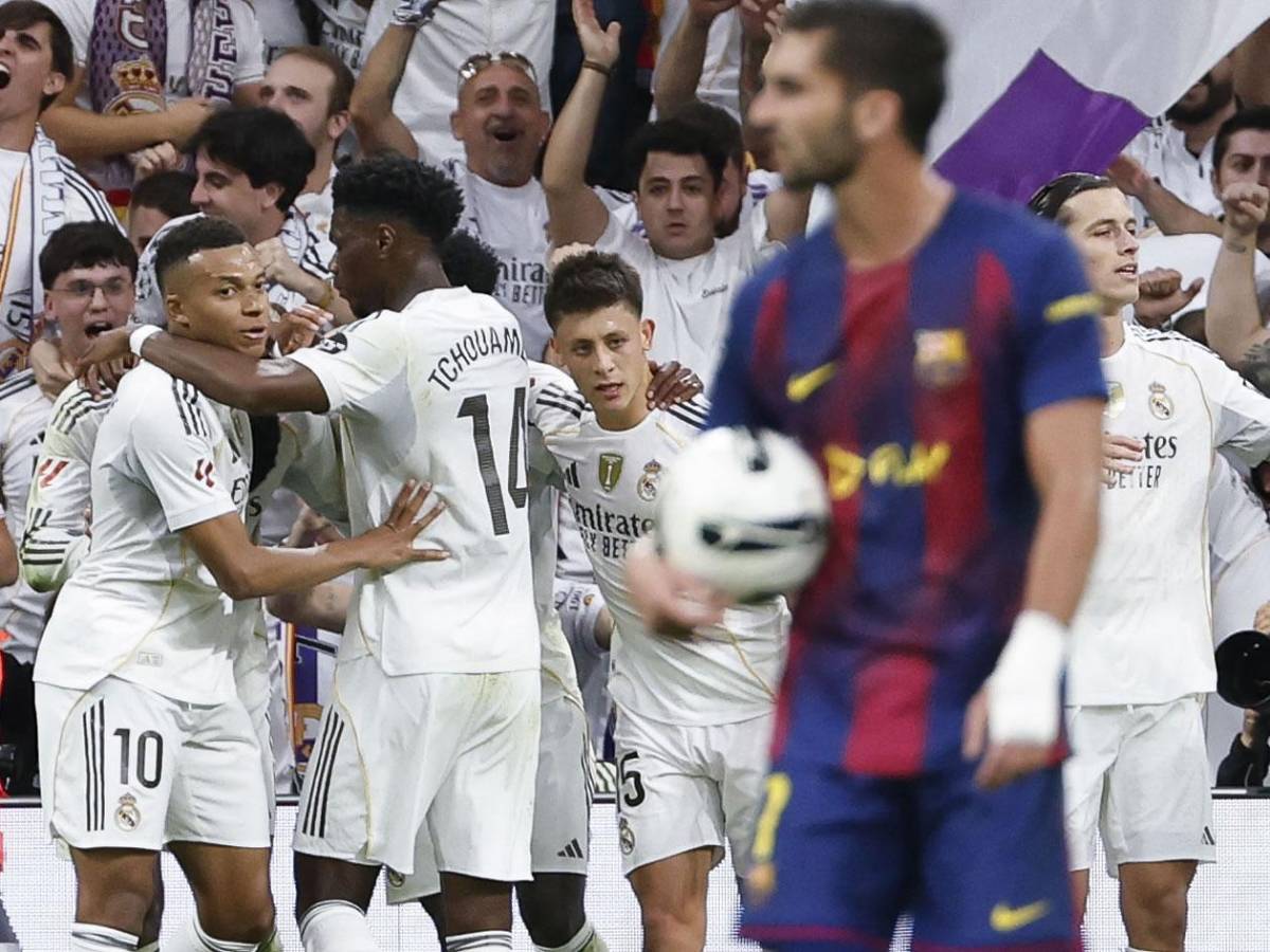 Real Madrid festeja, bronca, Lamine invita a pelear a Courtois y Vinicius hace arder al Barcelona