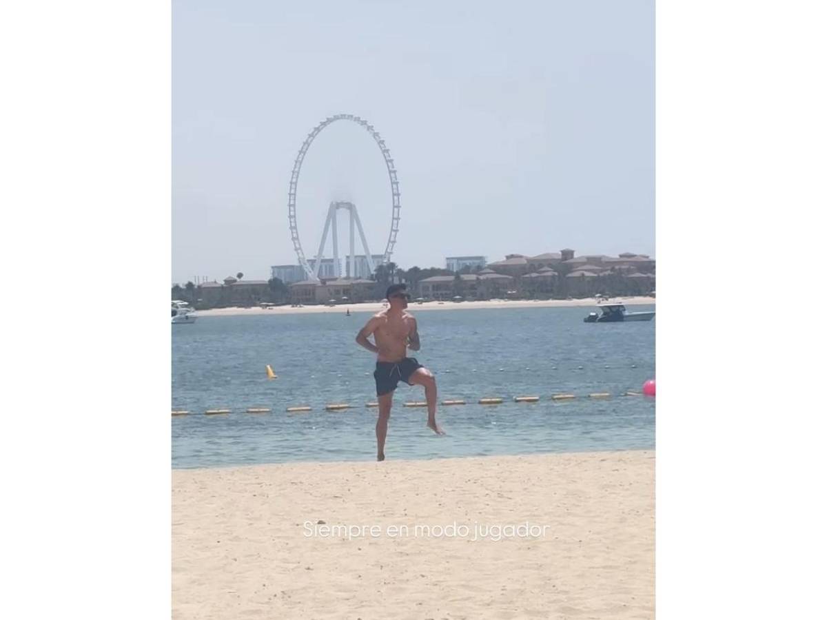 Luis Palma de vacaciones en Dubai junto a su bella esposa, Annie Córdova