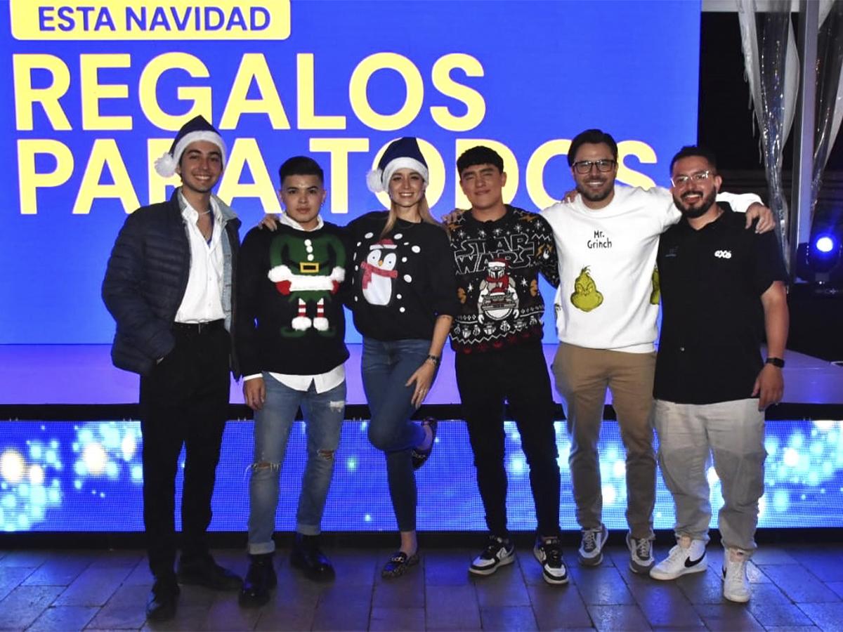 En un gran evento y con invitados especiales se realizó el lanzamiento de la gran promoción de Tigo de la temporada navideña.