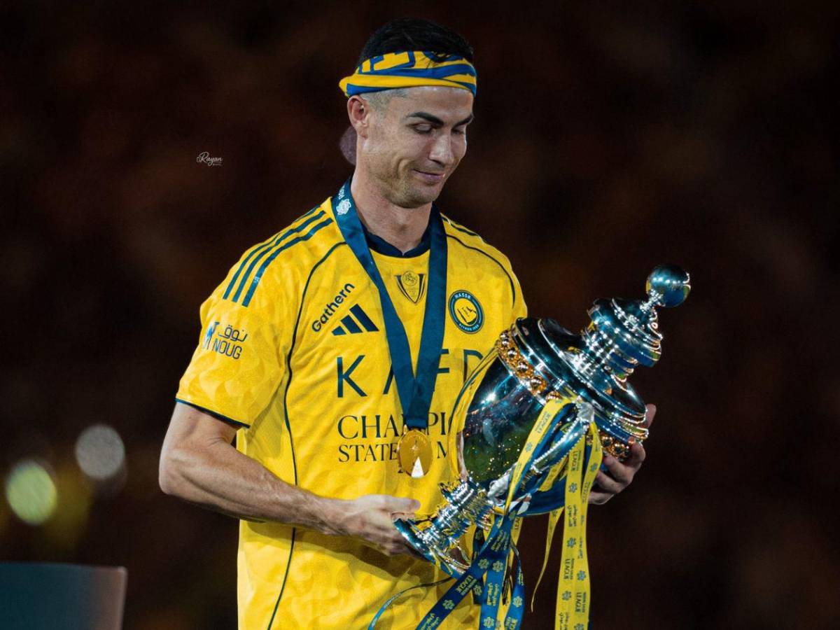 Cristiano campeón con Al Nassr: lágrimas del “Bicho”, imagen viral y celebración