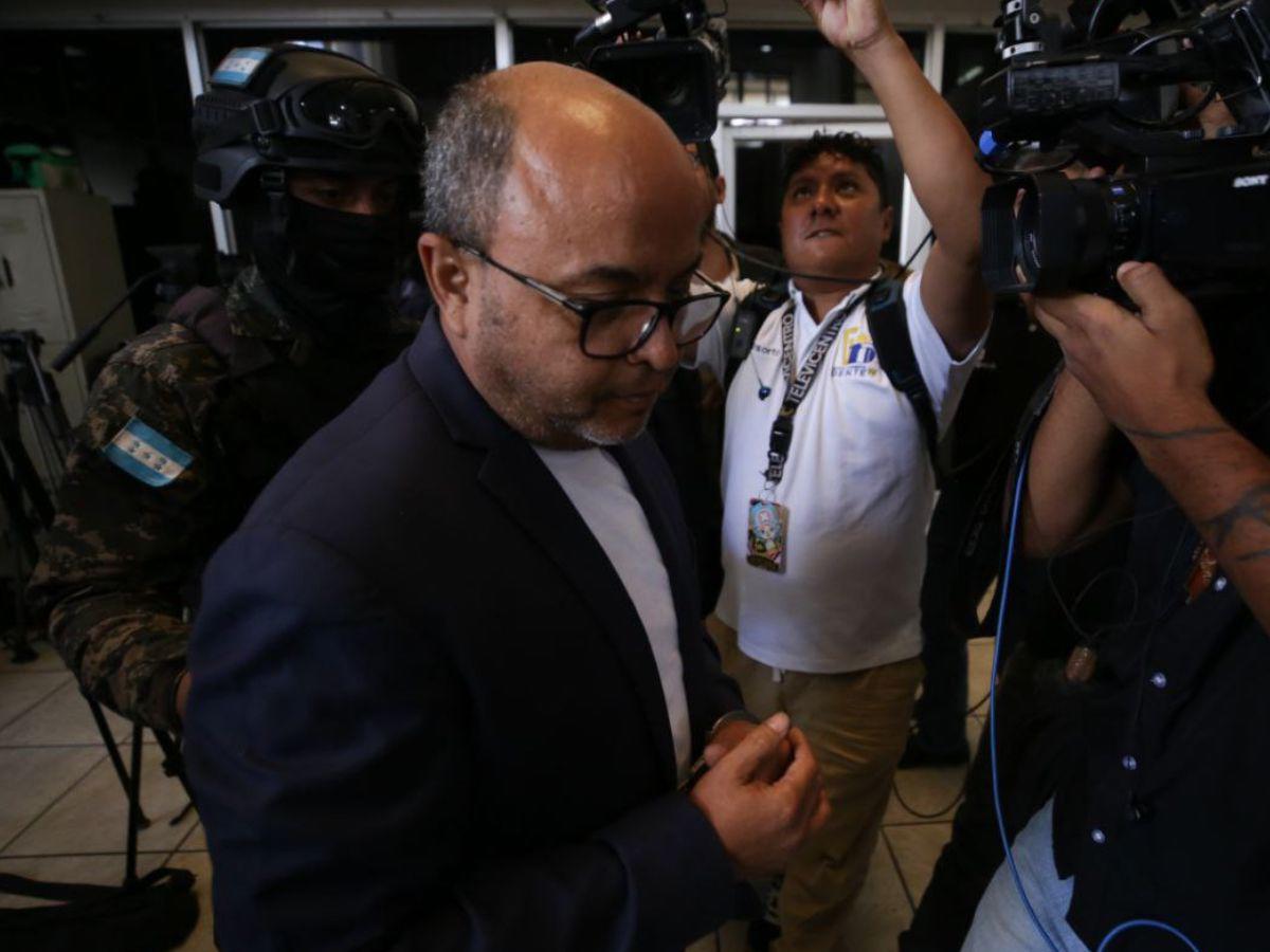 En audiencia: Juan Carlos Lobo, encargado de transporte de maletas electorales