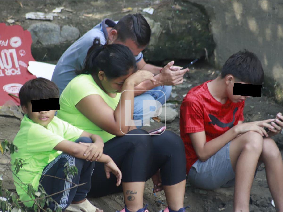 El desconsuelo de la madre del niño Elvis Eliú Bautista