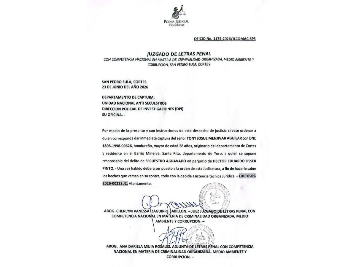 Capturan a “Los Sagastume”, señalados por secuestro del empresario Héctor Lisser  en Tocoa