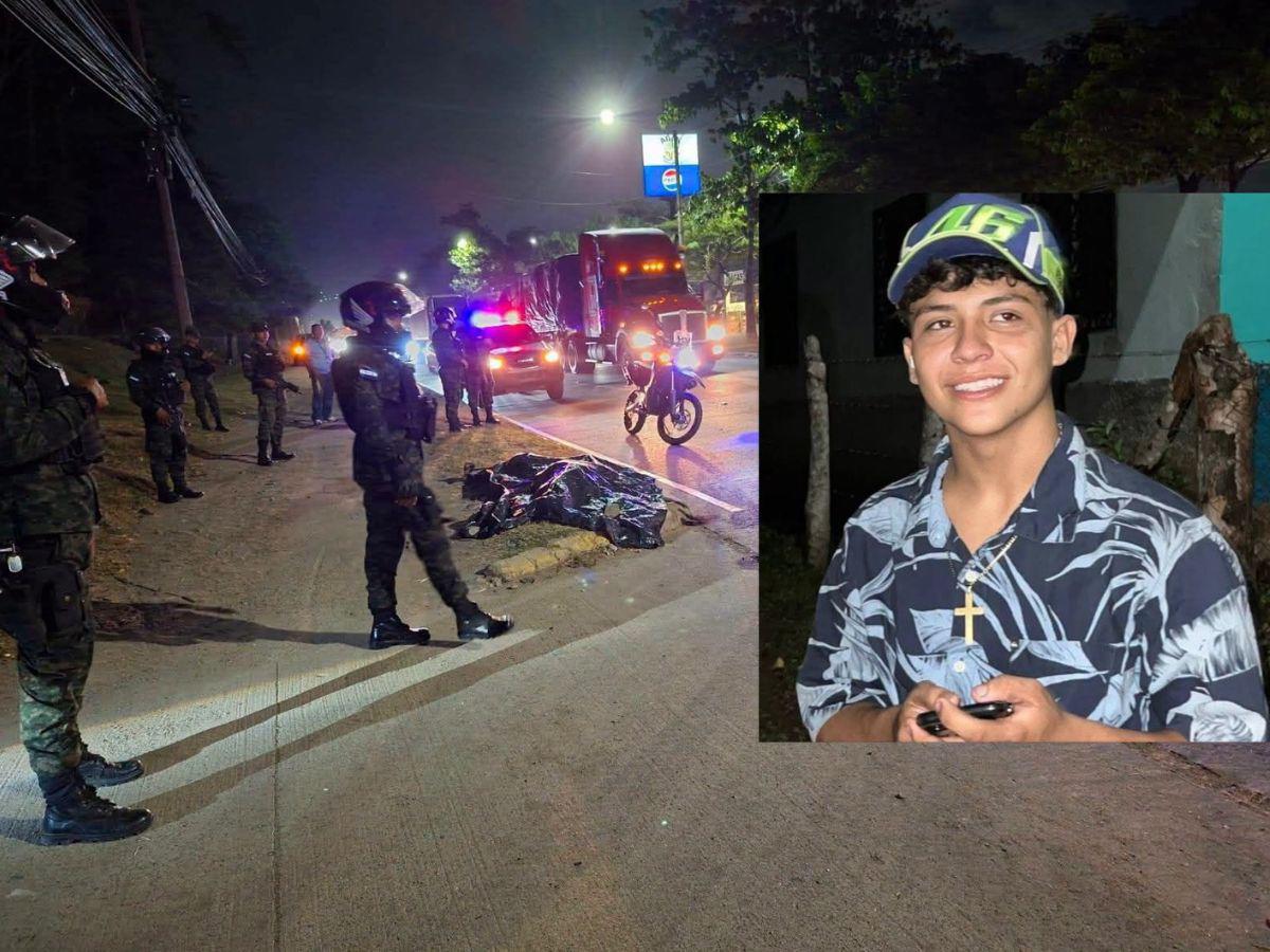 Henry Lara, joven mecánico, muere frente al Campo Agas tras accidente en San Pedro Sula
