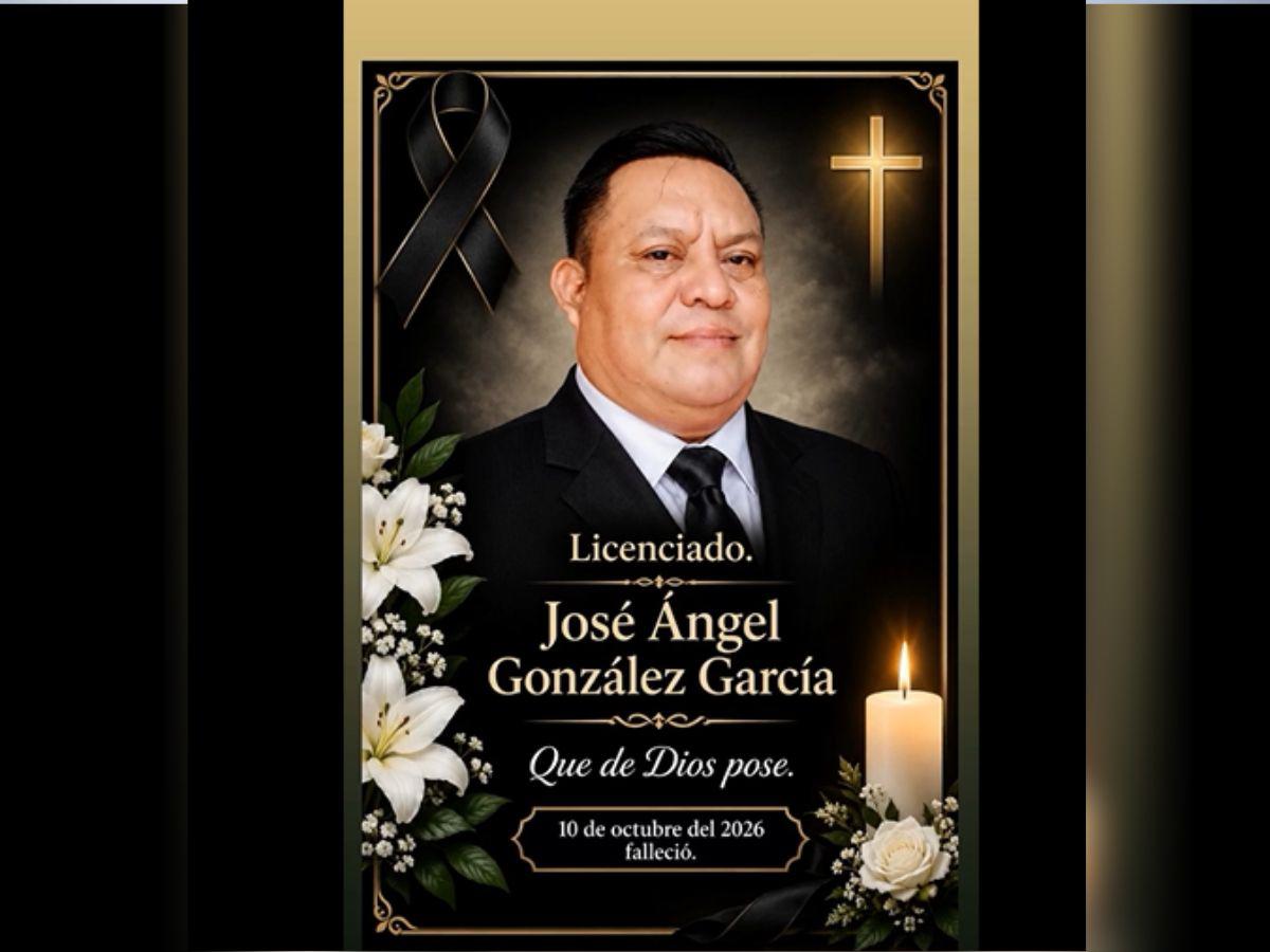 Hallan muerto al periodista y catedrático de la Unah José Ángel González