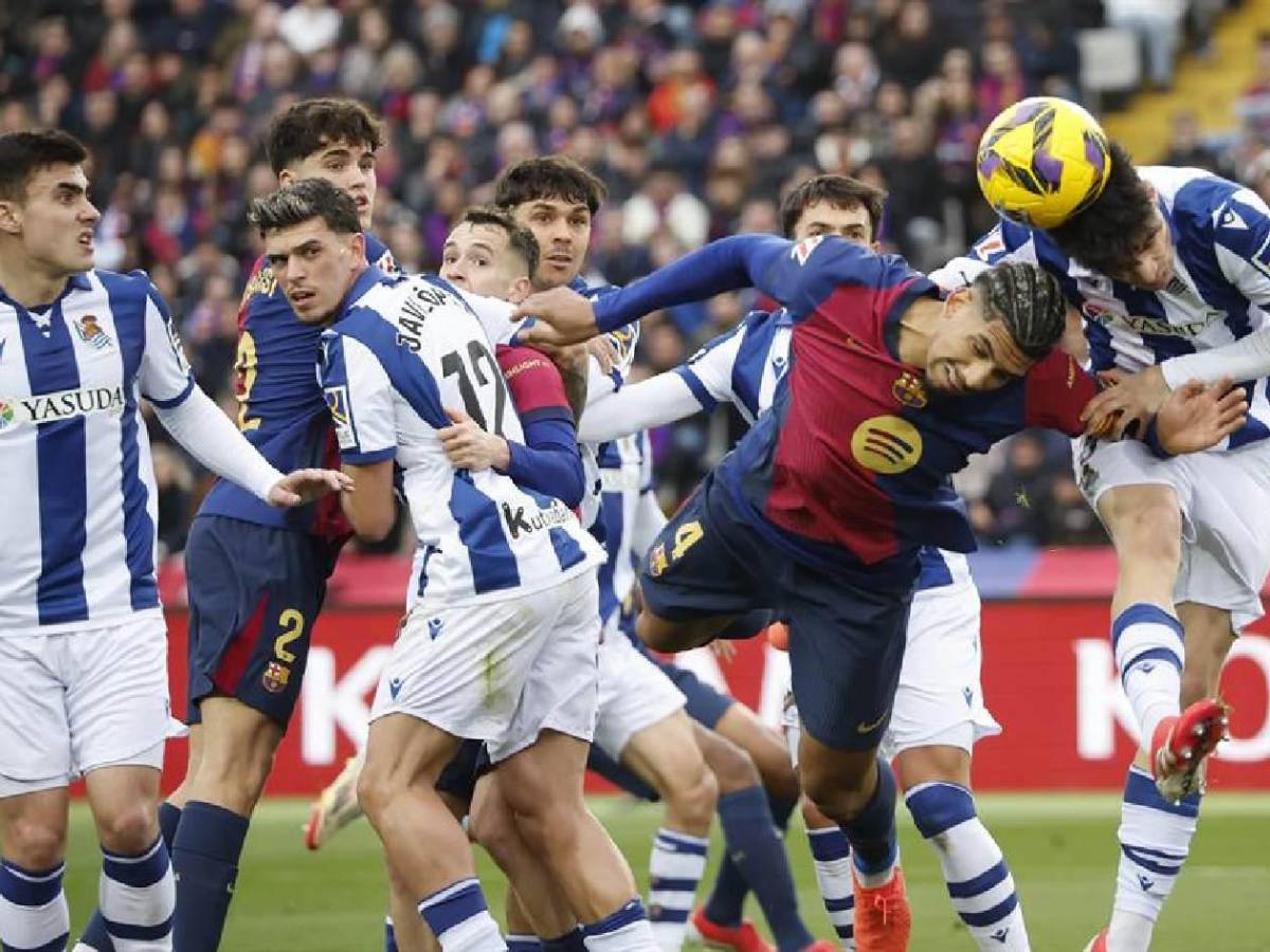 Barcelona con inesperados goleadores, récord de Lewandowski y show de Yamal