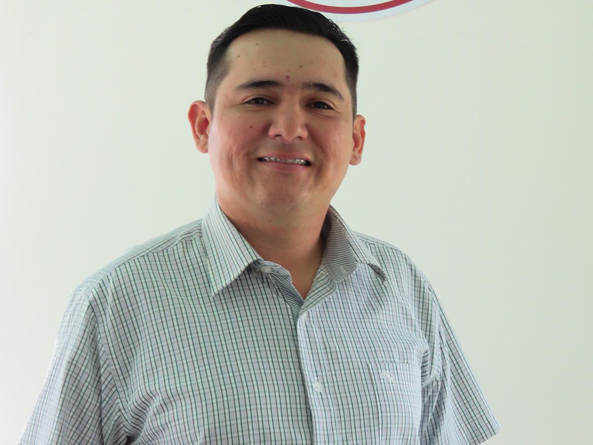 Oscar Mauricio Orellana, socio productor APROCCOR.