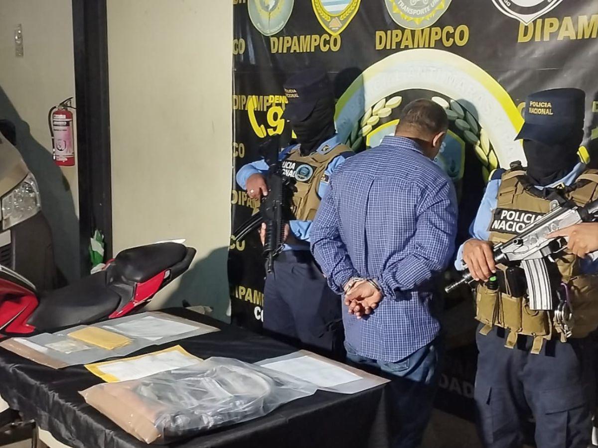 Cae alias “Maldad”, presunto extorsionador en Tegucigalpa