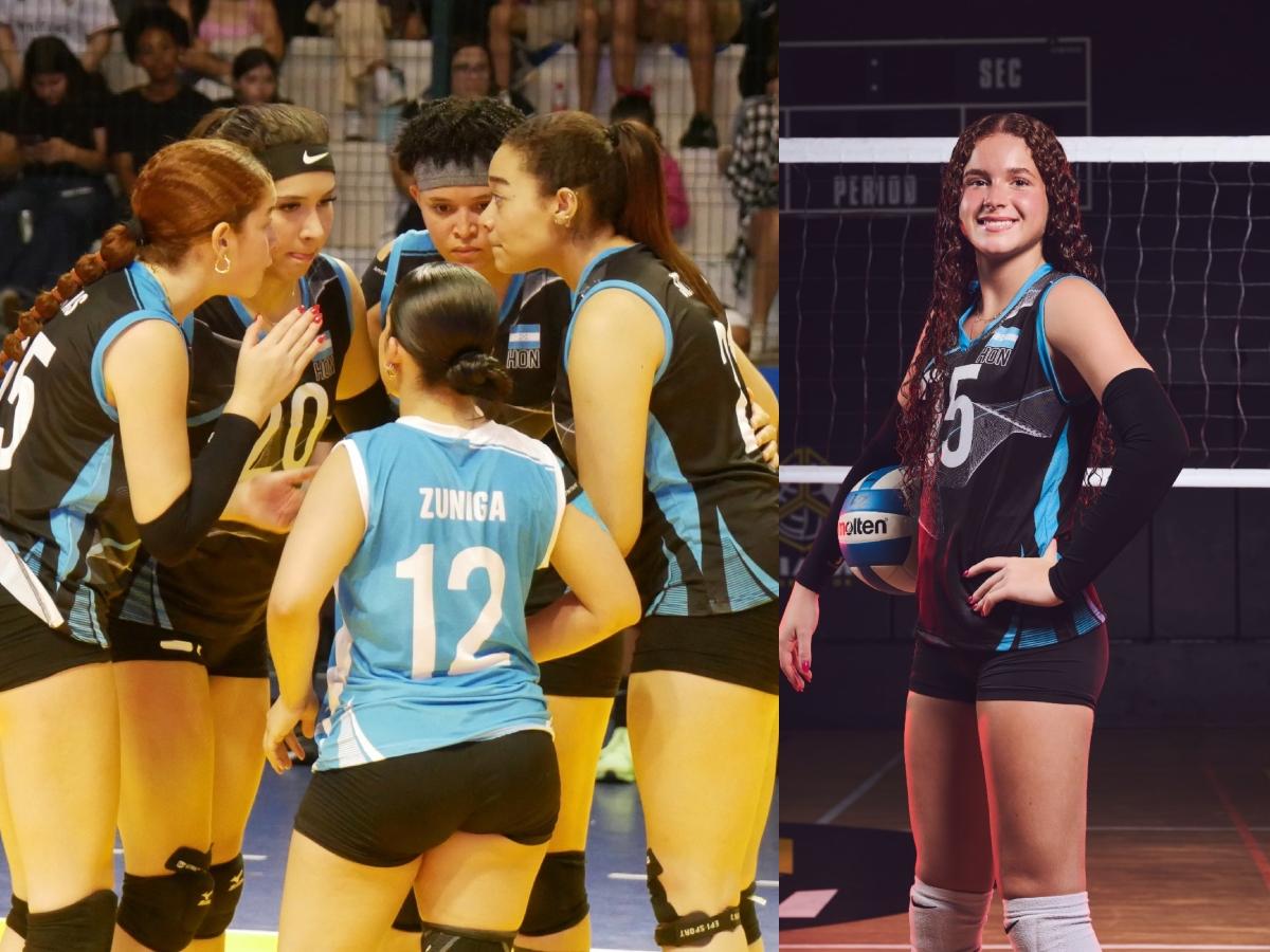 Sasha Kawas, la hondureña que brilla en voleibol a sus 15 años: “Estoy muy orgullosa”