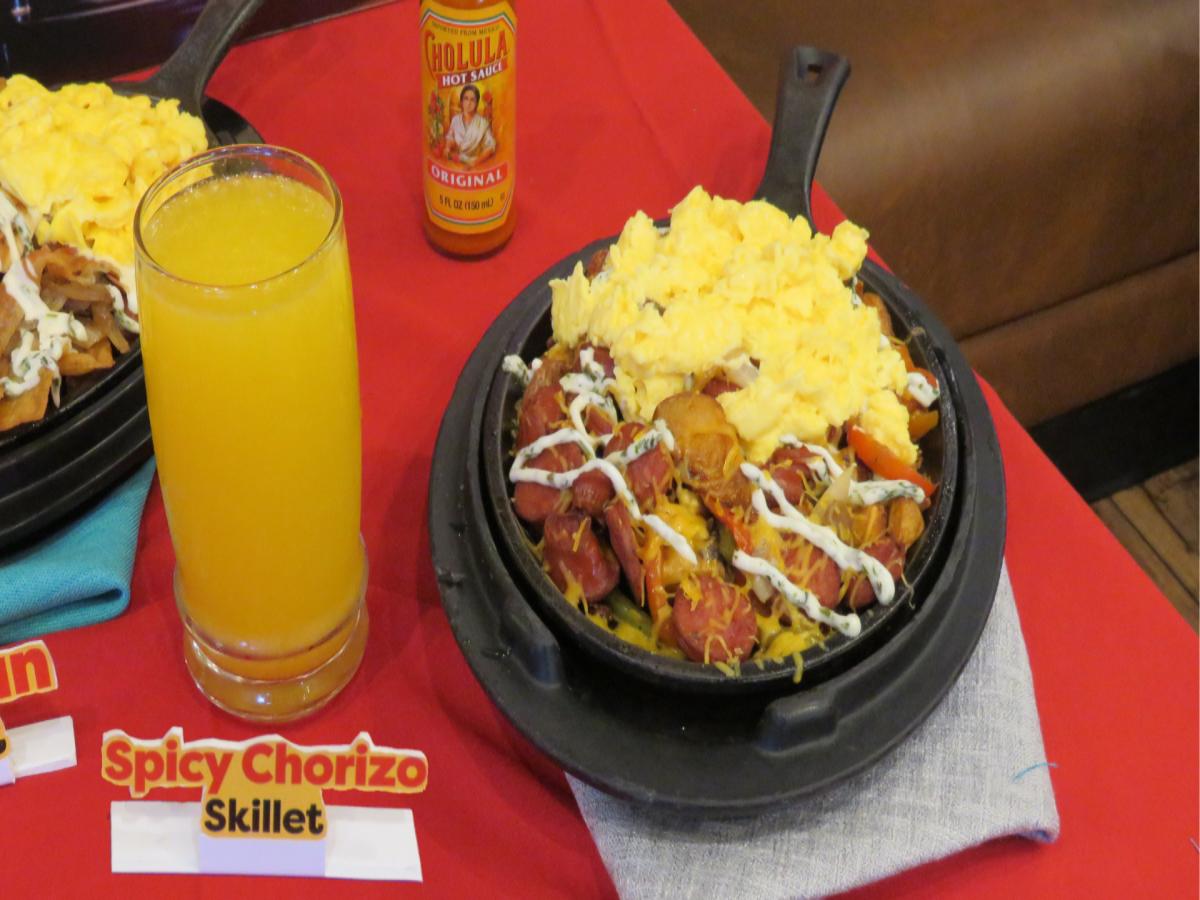 Spicy Chorizo Skillet.