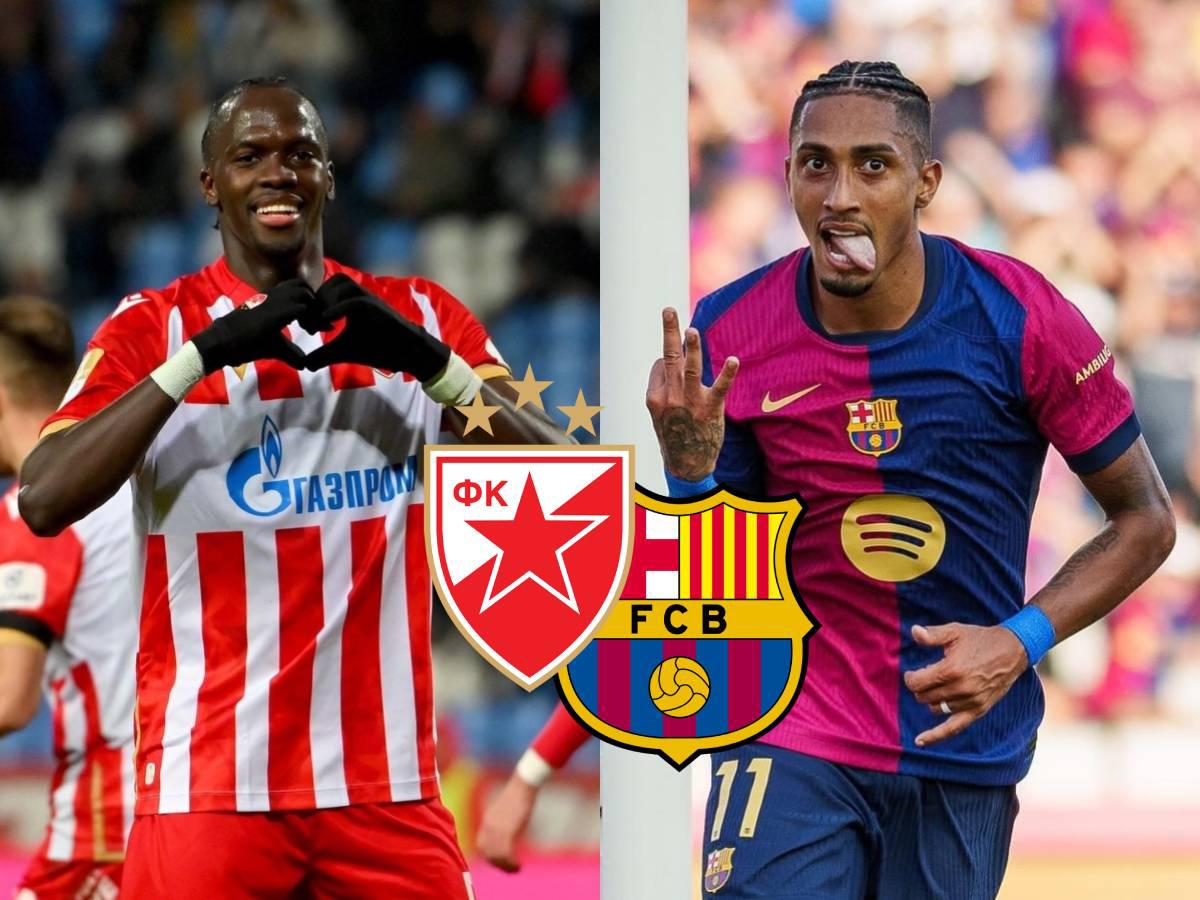 EN VIVO Estrella Roja vs Barcelona por la Champions, hora, canal y dónde ver