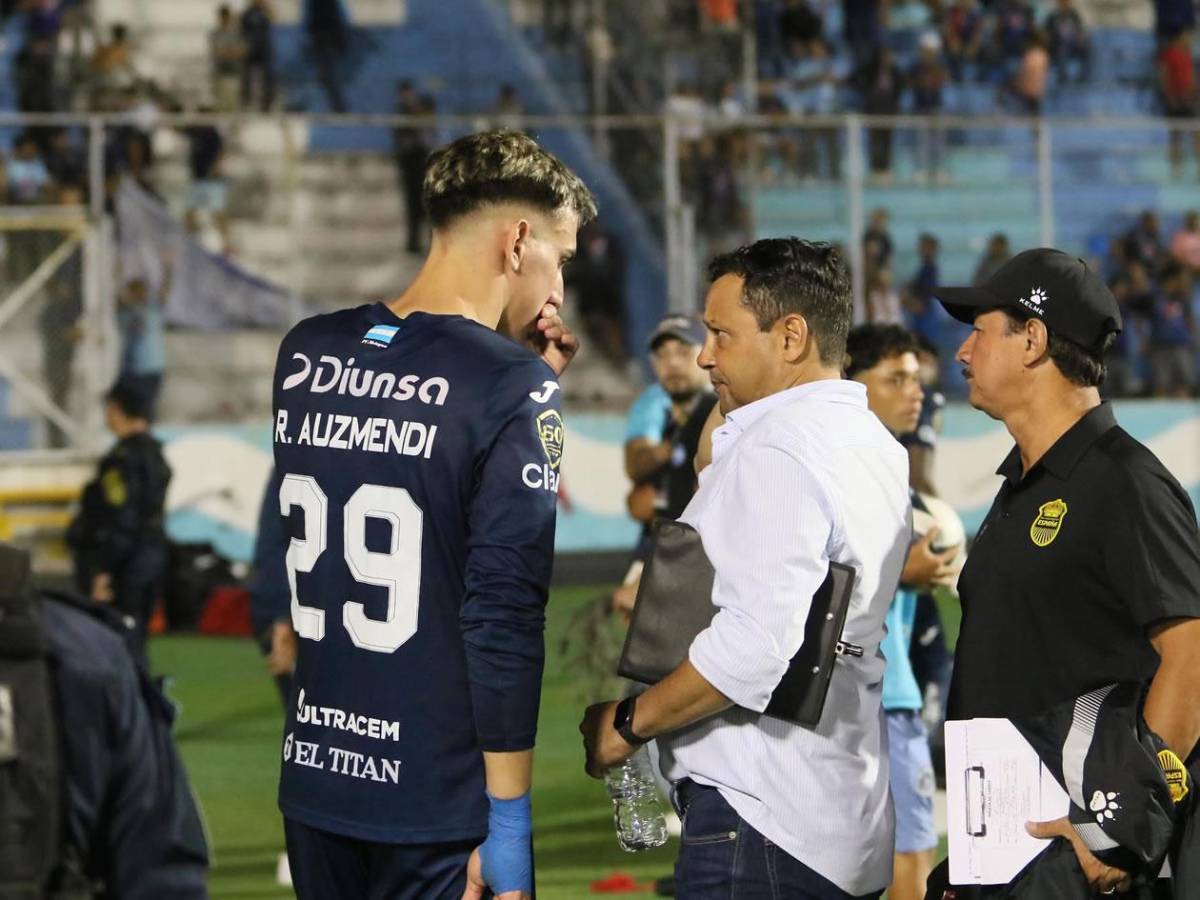 El 'frío' festejo de figura de Motagua, sufrimiento de Real España, susto y enfado