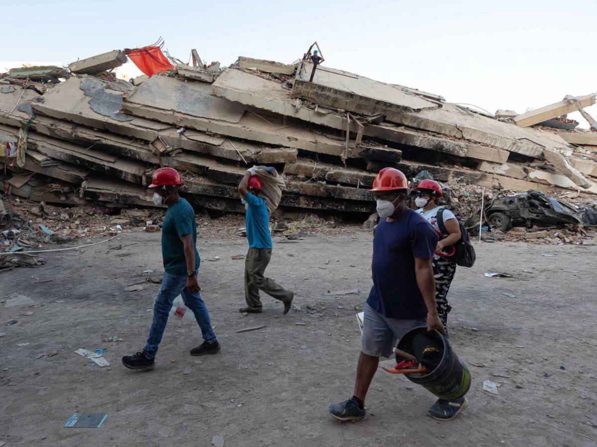 En fotos: Cinco días después del doble terremoto, nuevo sismo sacude a Venezuela