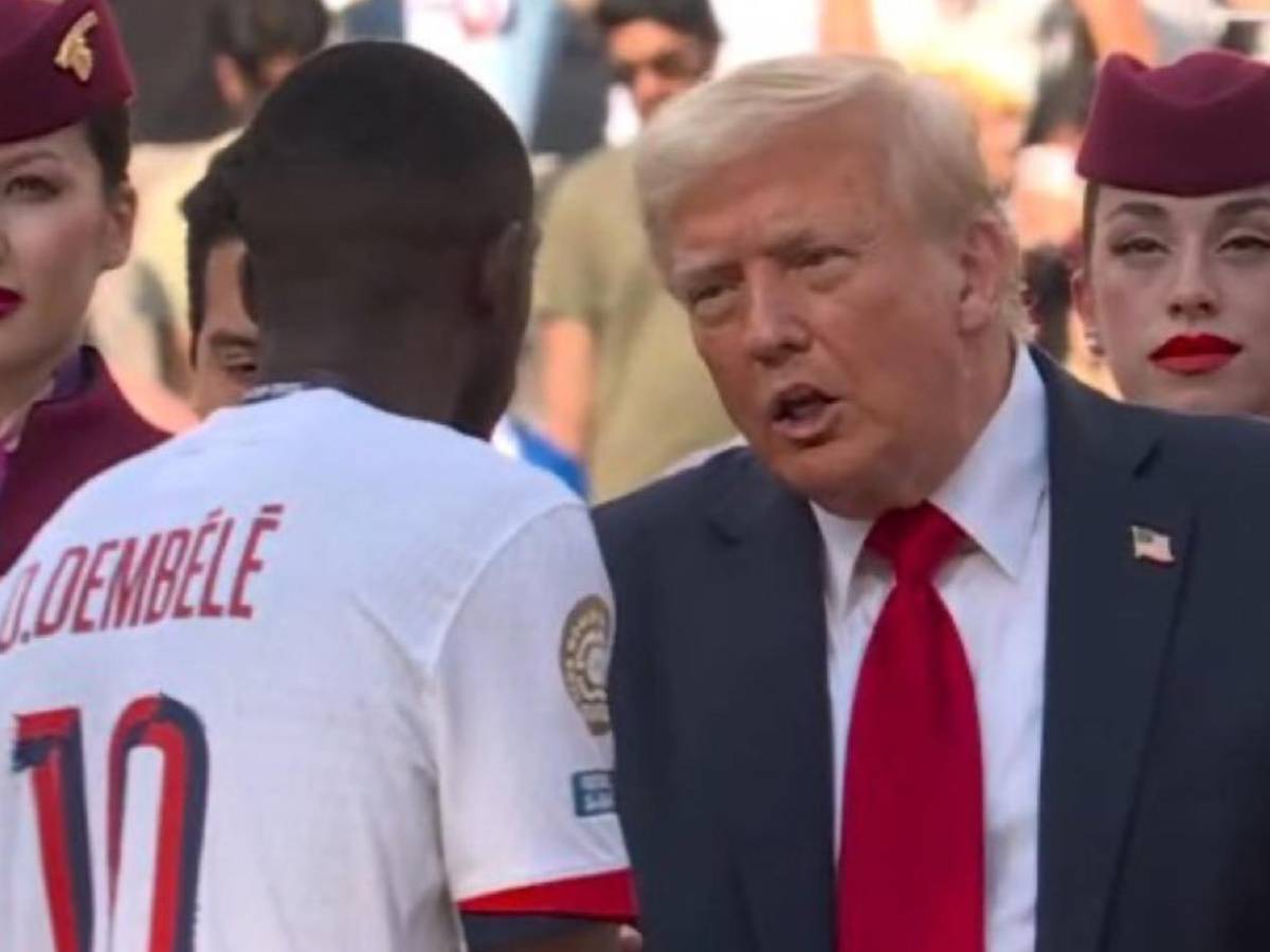 Donald Trump, desatado en final del Mundial de Clubes: Desobediencia y lo que hizo con Dembélé